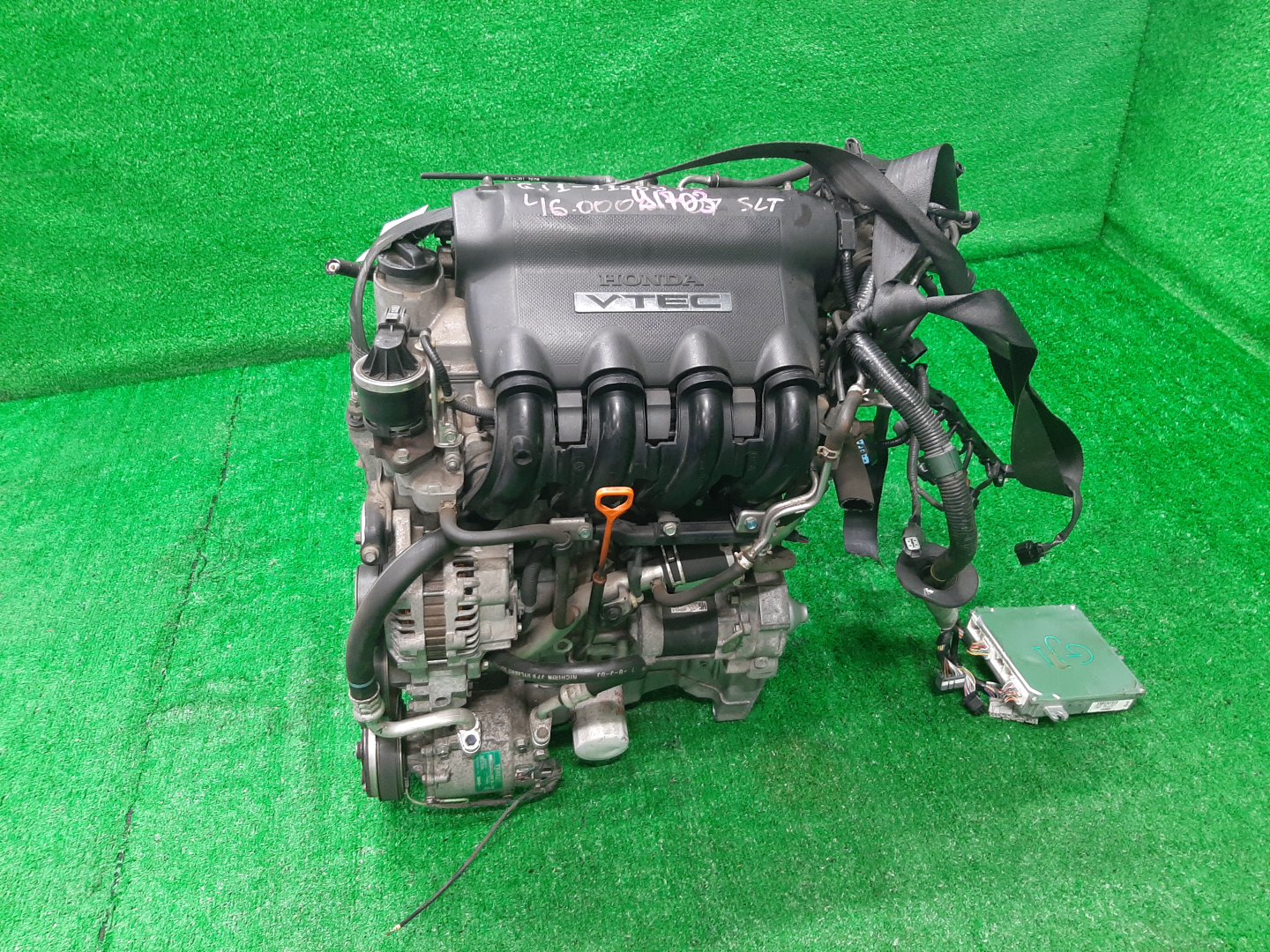 Двигатель HONDA AIRWAVE GJ1, GJ2 L15A VTEC 4 ракурс