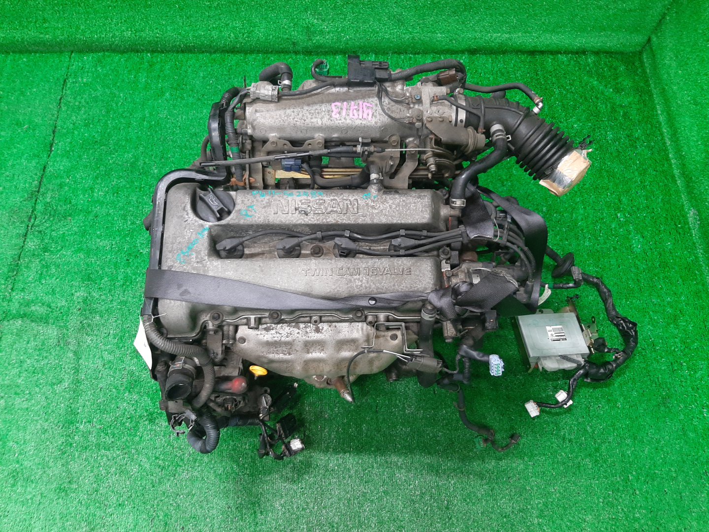 Двигатель NISSAN AVENIR, BLUEBIRD, LIBERTY, PRIMERA PW11, HU14, PM12, HP11, WHP11 SR20DE 463734B 1 ракурс