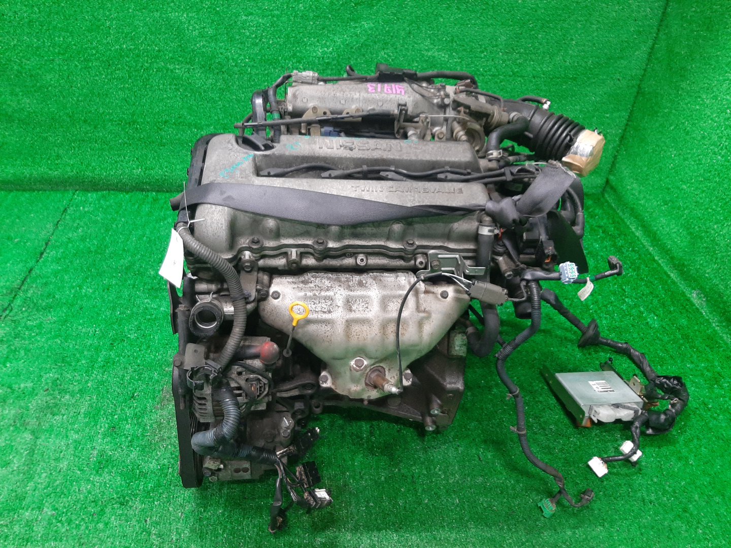 Двигатель NISSAN AVENIR, BLUEBIRD, LIBERTY, PRIMERA PW11, HU14, PM12, HP11, WHP11 SR20DE 463734B 4 ракурс
