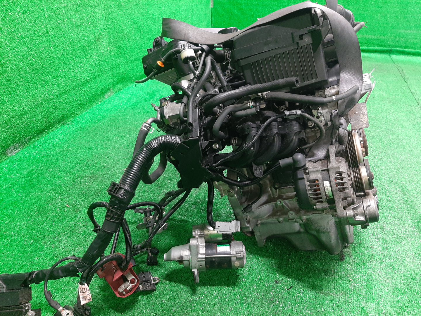 Двигатель DAIHATSU TANTO LA650S, LA660S KF-VET N355941 3 ракурс