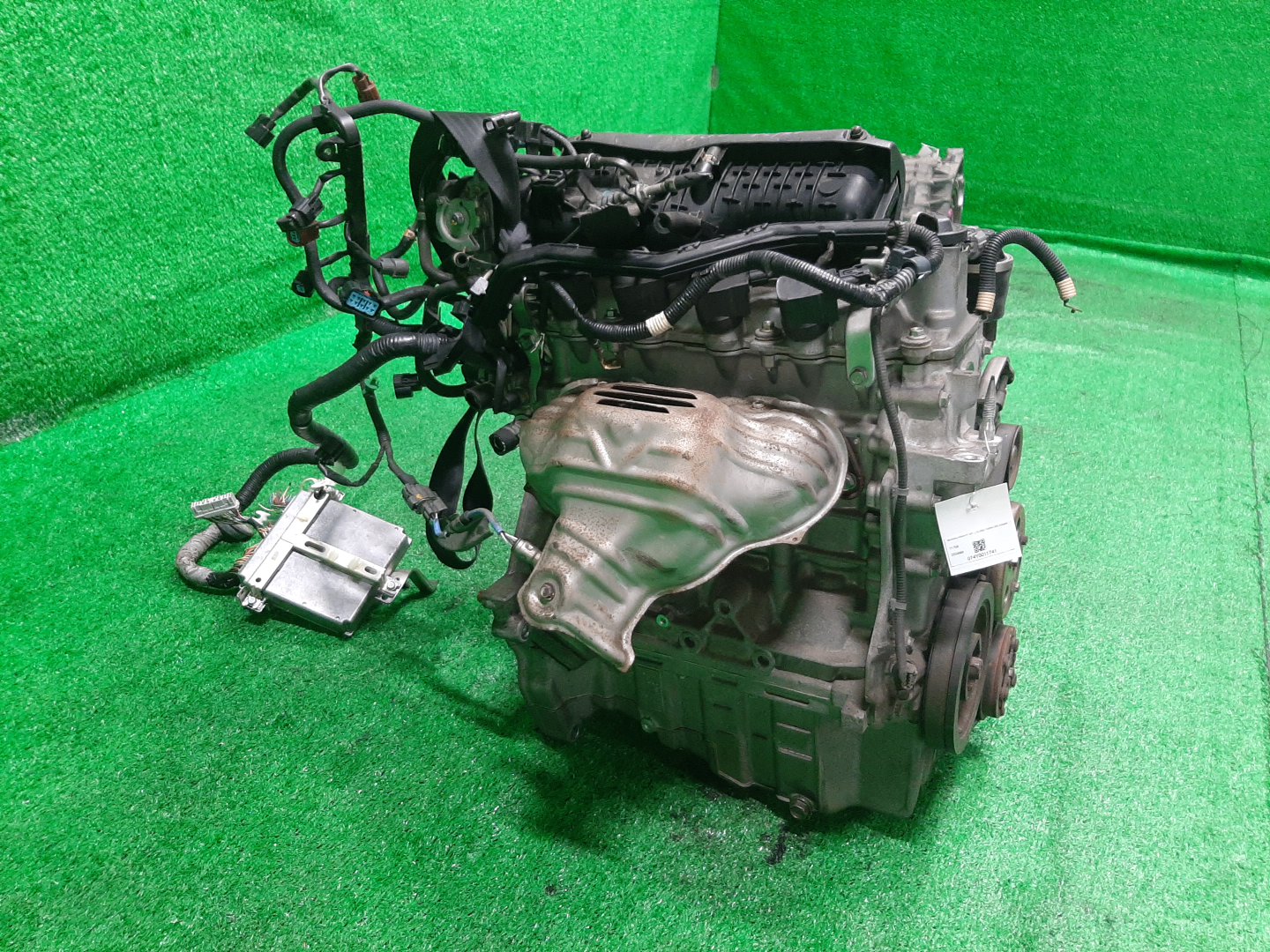 Двигатель HONDA FIT ARIA, FIT GD6, GD7, GD2, GD1 L13A I-DSI 3 ракурс