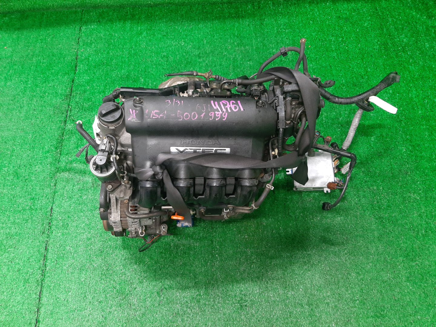 Двигатель HONDA AIRWAVE GJ1, GJ2 L15A VTEC 1 ракурс