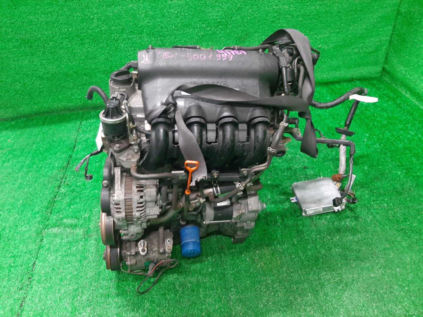 Двигатель HONDA AIRWAVE GJ1, GJ2 L15A VTEC 4 ракурс