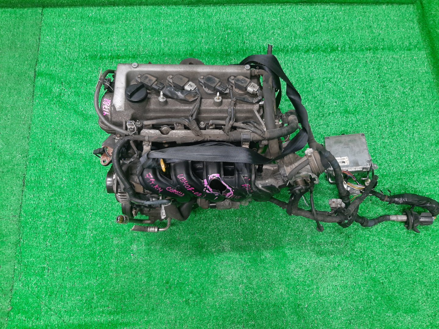 Двигатель TOYOTA COROLLA, COROLLA FIELDER, ALLEX, COROLLA RUNX NZE124, NZE124G 1NZ-FE MEX 1 ракурс