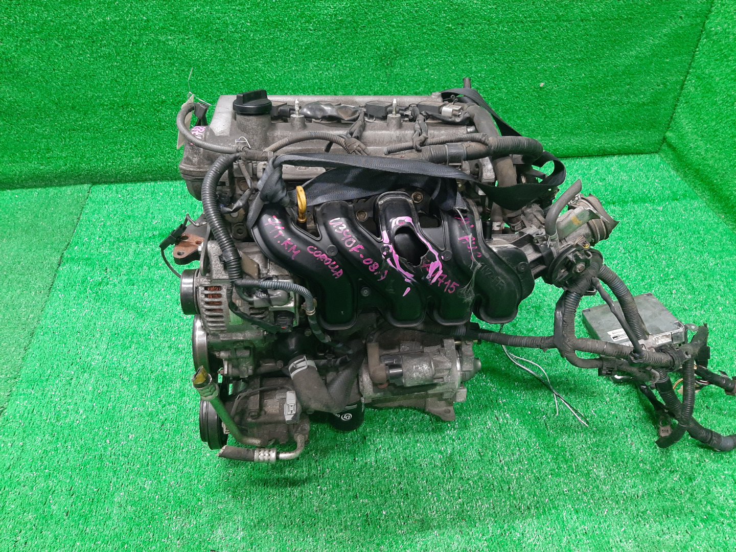 Двигатель TOYOTA COROLLA, COROLLA FIELDER, ALLEX, COROLLA RUNX NZE124, NZE124G 1NZ-FE MEX 4 ракурс