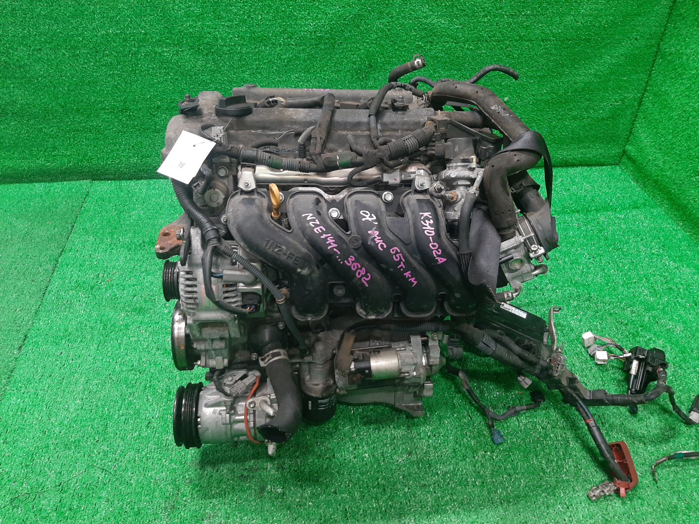 Двигатель TOYOTA IST, VITZ, PROBOX, COROLLA FIELDER, RACTIS, AURIS, PORTE, SIENTA, SUCCEED, COROLLA RUMION, SPADE, TREZIA, COROLLA  AXIO NCP110, NCP115, NCP91, NCP131, NCP160V, NCP165V, NZE144G, NZE164G, NZE161G, NZE141G, NCP120, NCP100, NCP105, NCP1