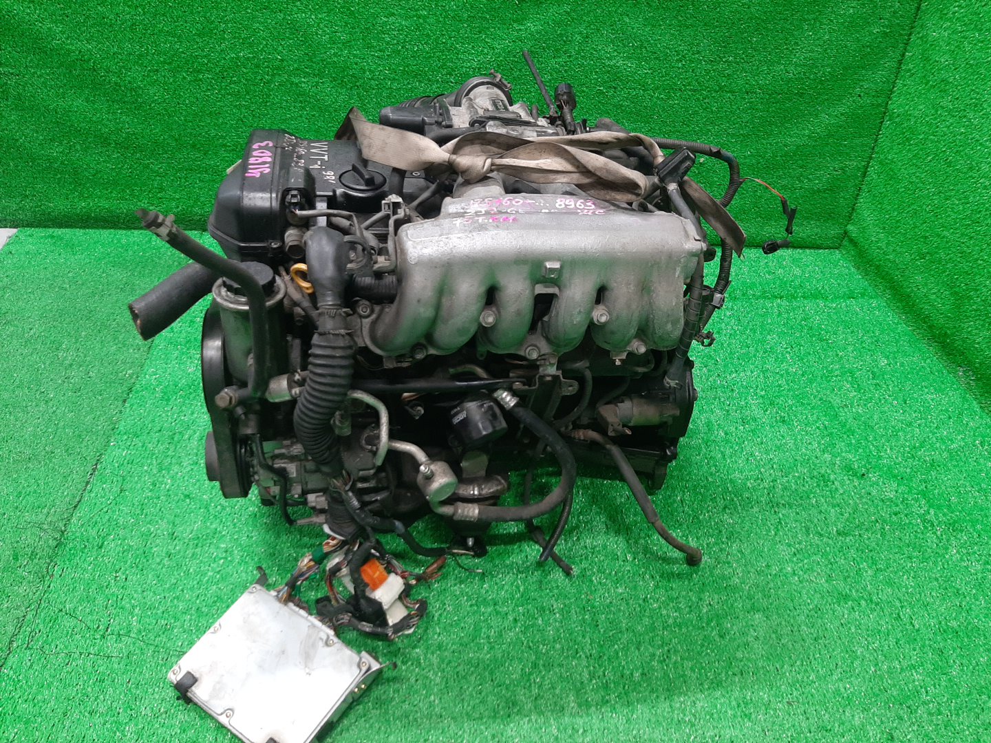 Двигатель TOYOTA ARISTO JZS160 2JZ-GE VVTI 4 ракурс
