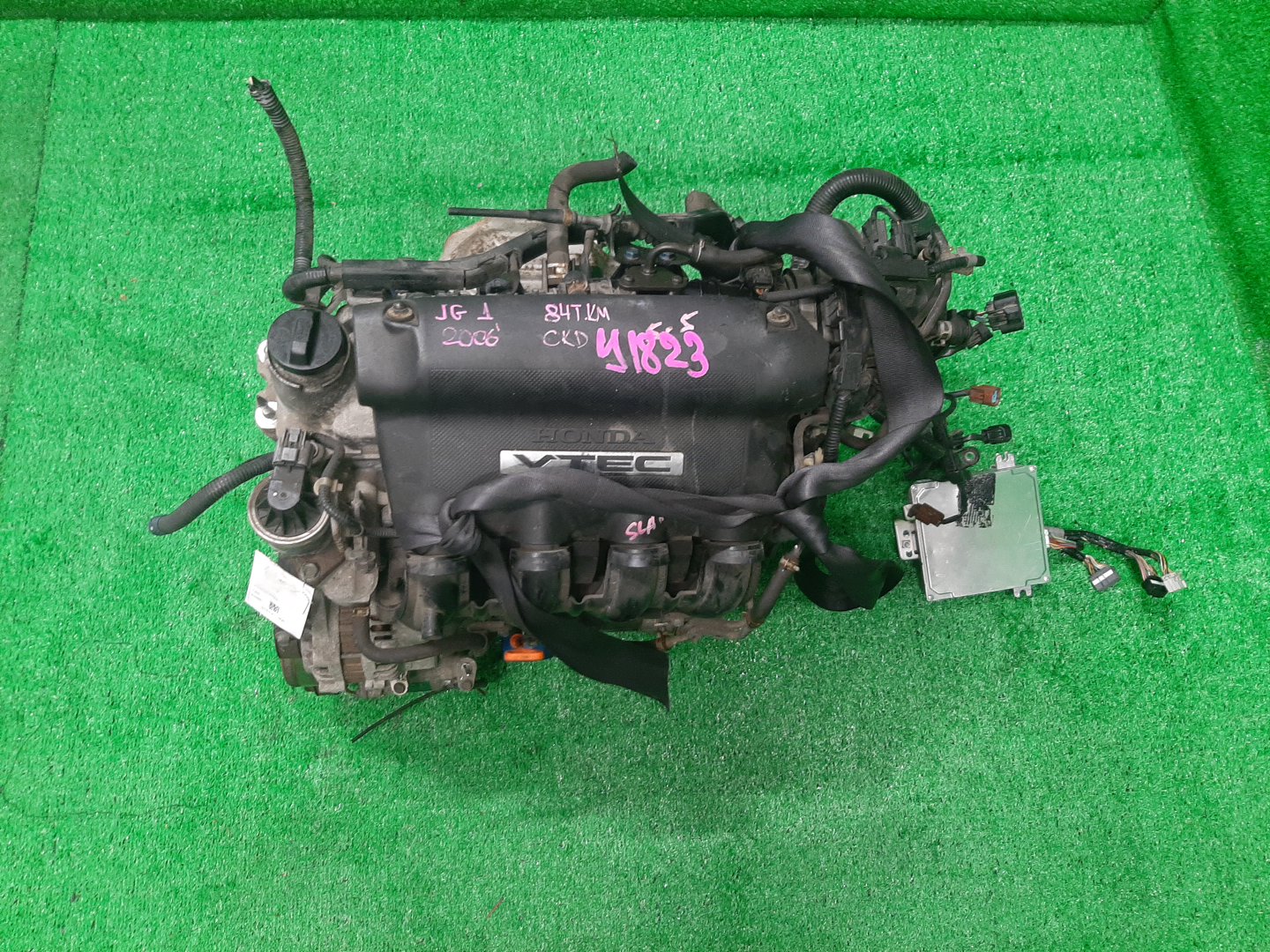 Двигатель HONDA AIRWAVE GJ1, GJ2 L15A VTEC 1 ракурс