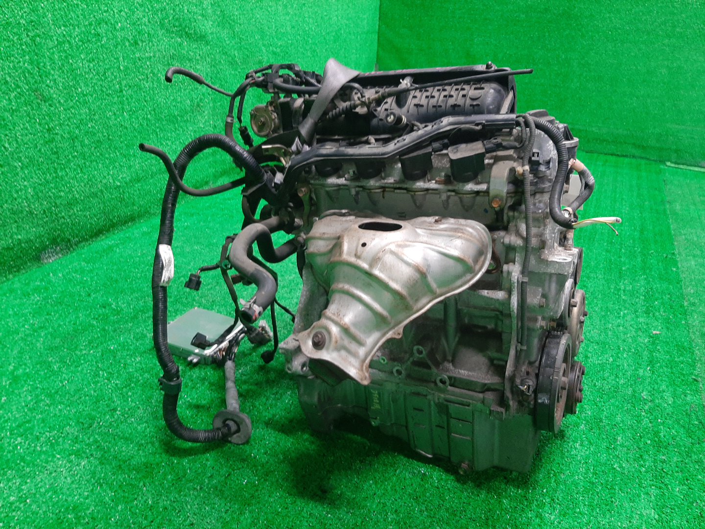 Двигатель HONDA FIT ARIA GD9, GD8 L15A I-DSI 3 ракурс