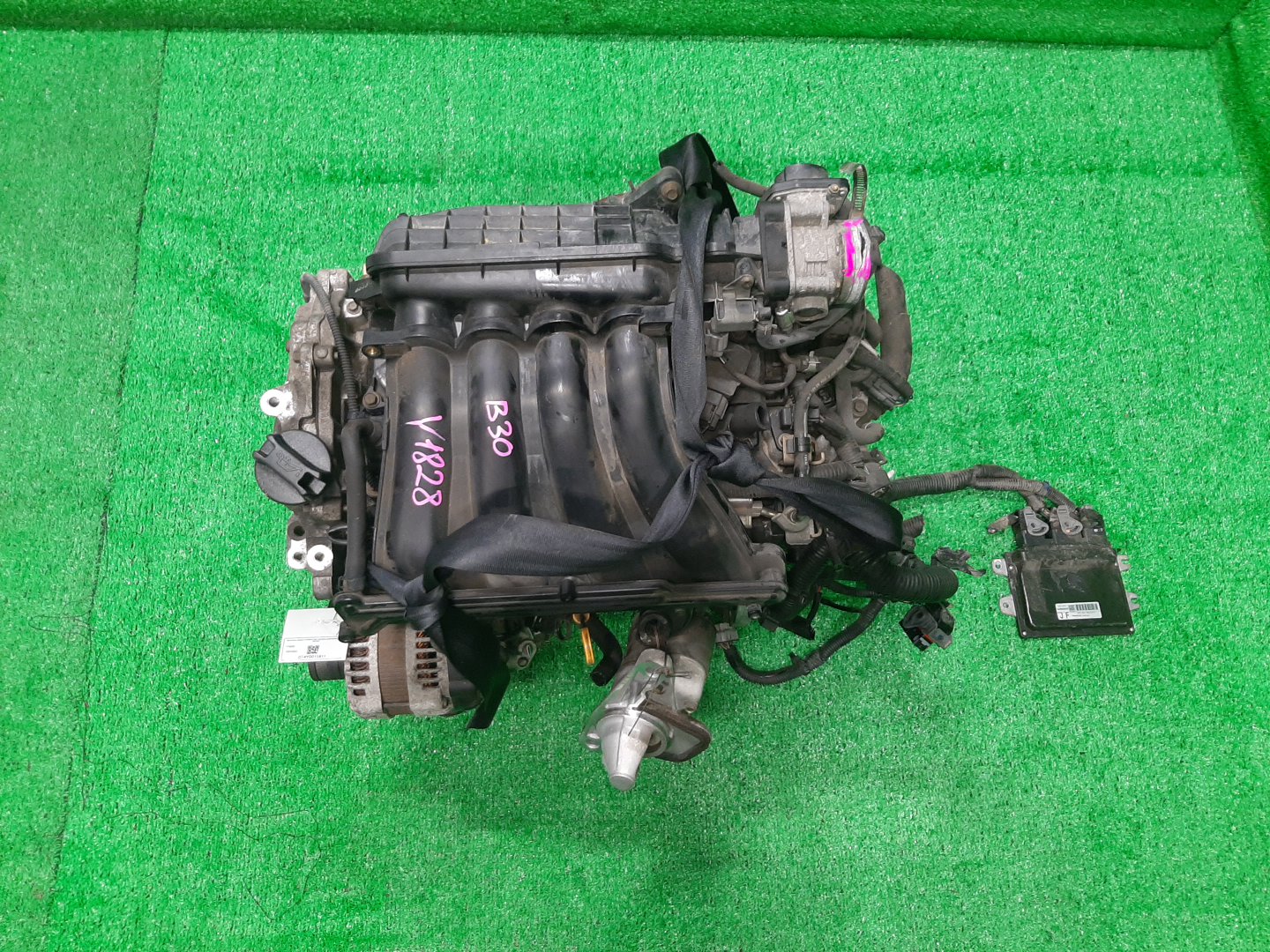 Двигатель NISSAN LAFESTA B30 MR20DE 185162A 1 ракурс