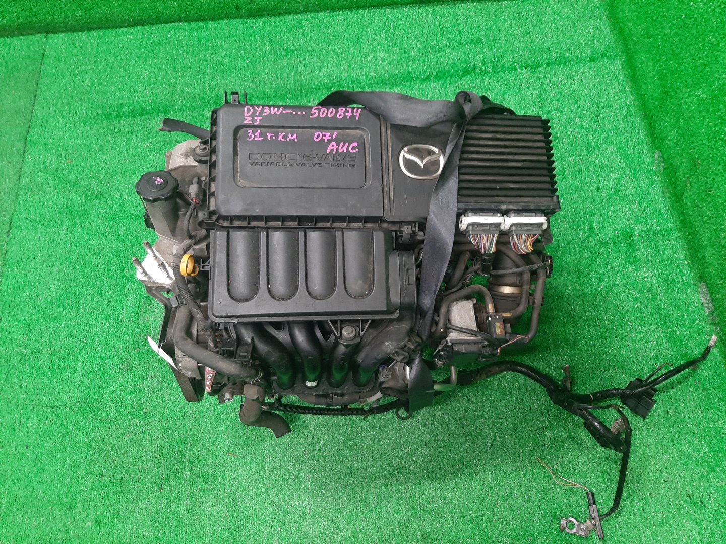 Двигатель MAZDA DEMIO DY3W ZJ-VE ELECTRO 1 ракурс