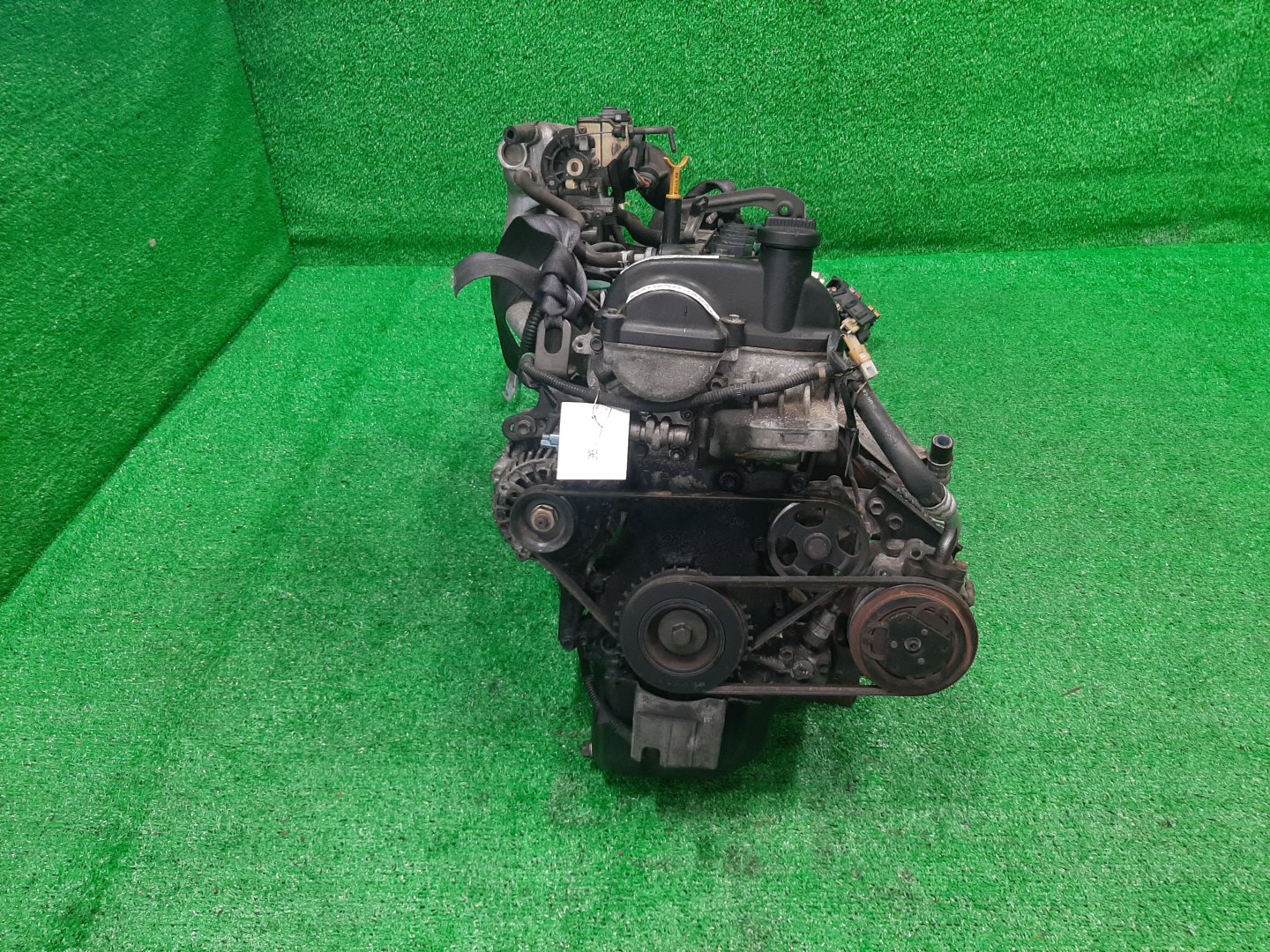 Двигатель SUZUKI WAGON R SOLIO MA64S K10A VVTI 2 ракурс Двигатель SUZUKI WAGON R SOLIO MA64S K10A VVTI 2 ракурс