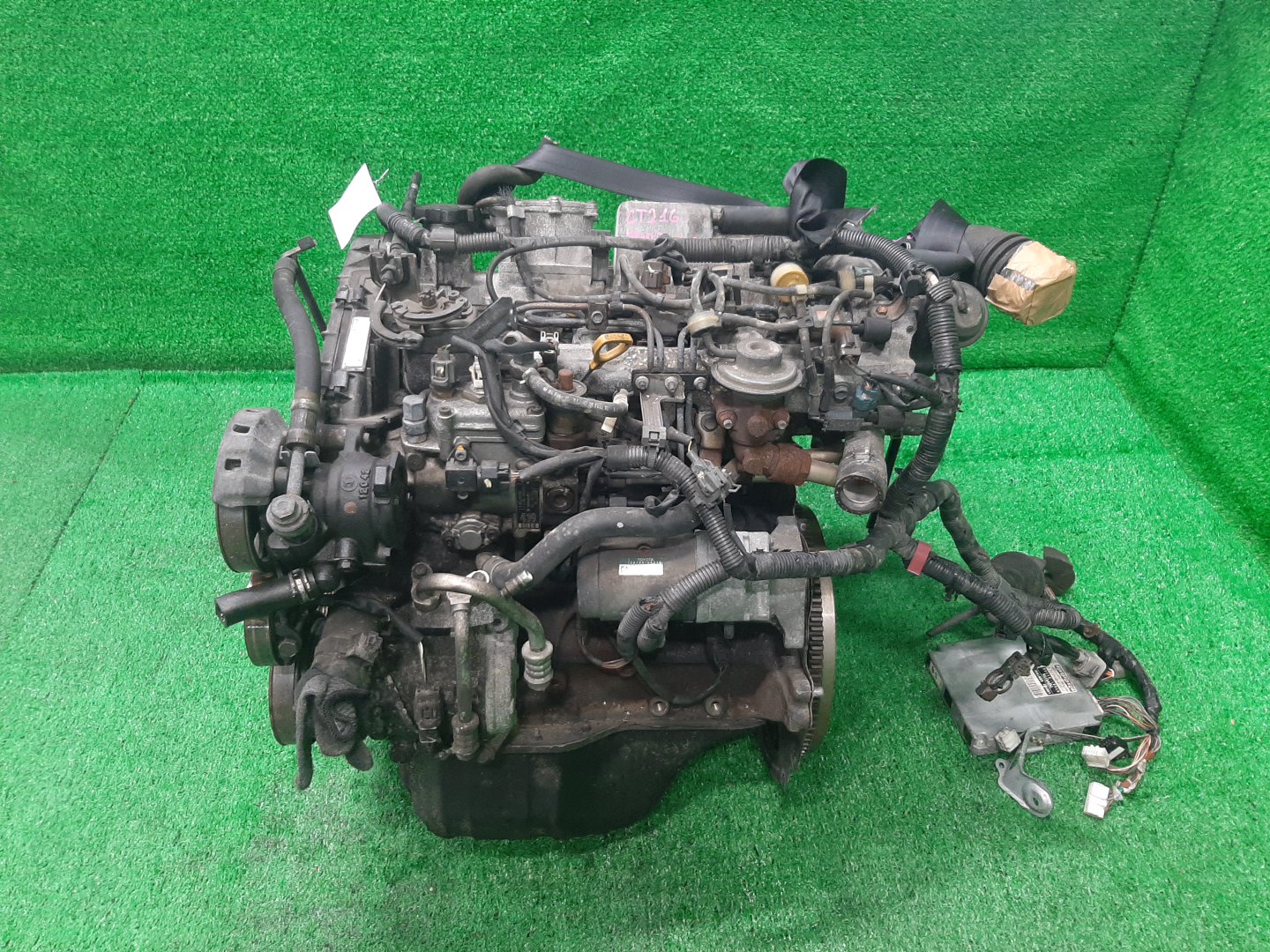 Двигатель TOYOTA CALDINA CT216 3C-TE EFI 4 ракурс