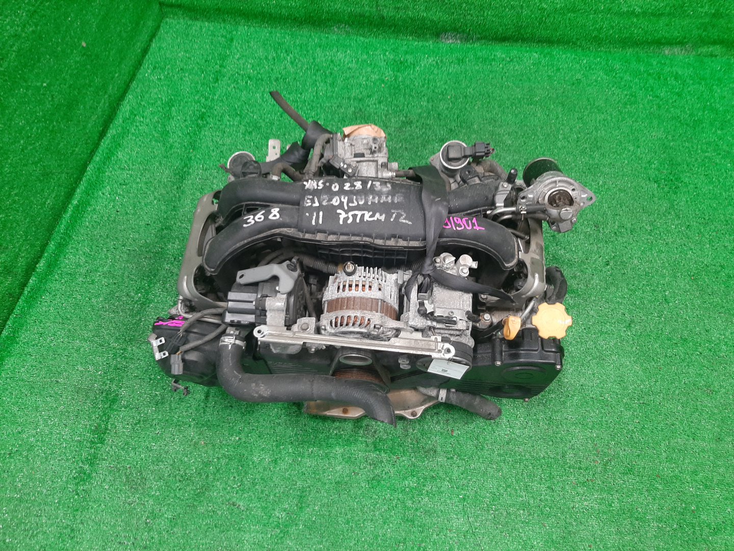 Двигатель SUBARU EXIGA YA5, YA4 EJ204 EJ204JUMME 1 ракурс