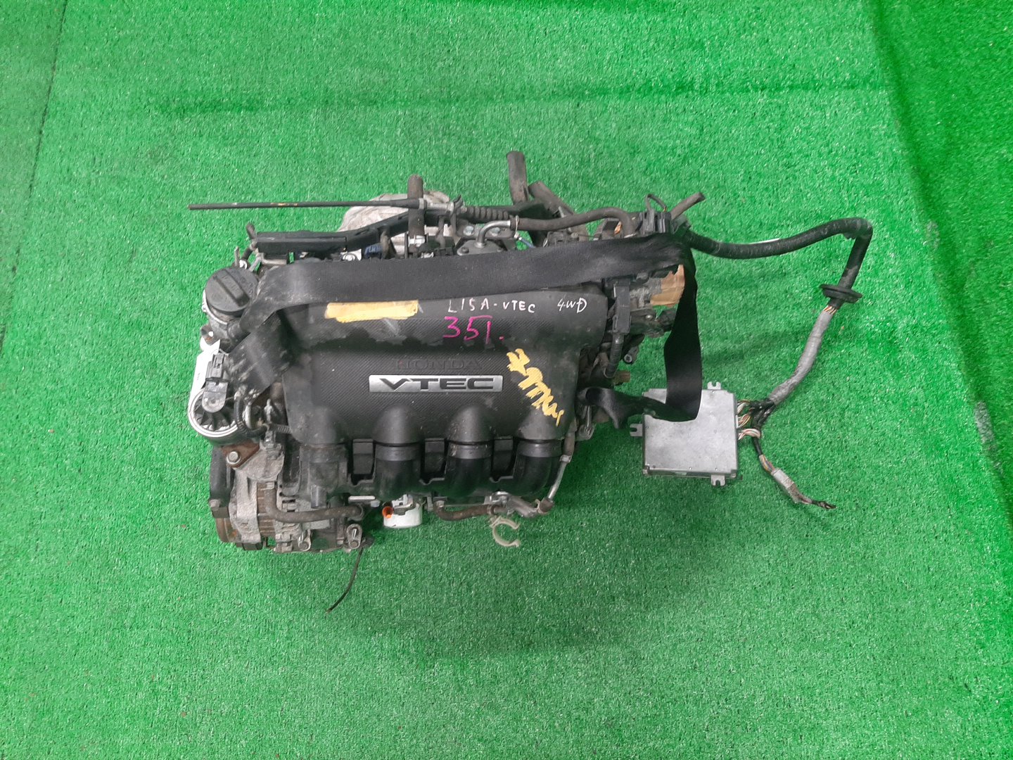 Двигатель HONDA AIRWAVE GJ1, GJ2 L15A VTEC 1 ракурс