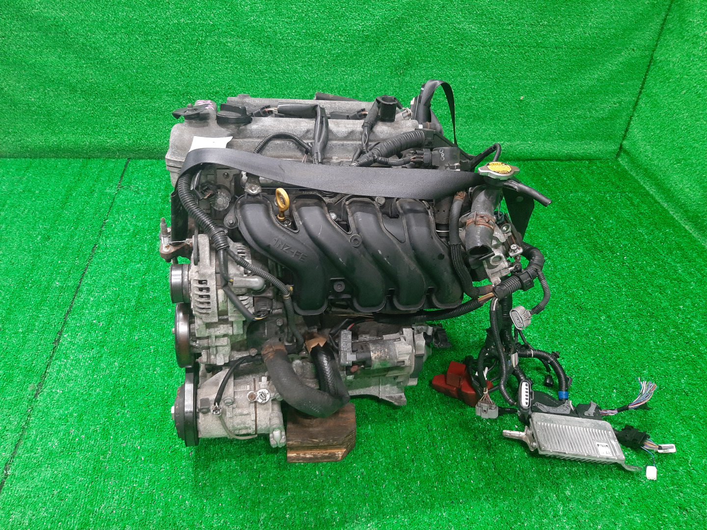 Двигатель TOYOTA SUCCEED NCP165V 1NZ-FE ELECTRO 4 ракурс Двигатель TOYOTA SUCCEED NCP165V 1NZ-FE ELECTRO 4 ракурс