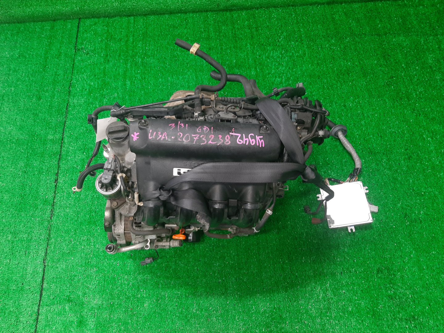 Двигатель HONDA FIT ARIA, FIT GD6, GD7, GD2, GD1 L13A I-DSI 1 ракурс