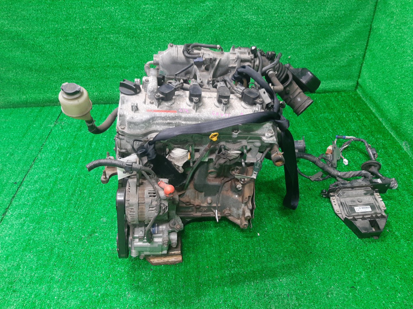Двигатель NISSAN AD, SUNNY, WINGROAD, ALMERA, BLUEBIRD SYLPHY Y11, VFY11, FB15, WFY11, N16, FG10 QG15DE ELECTRO 4 ракурс