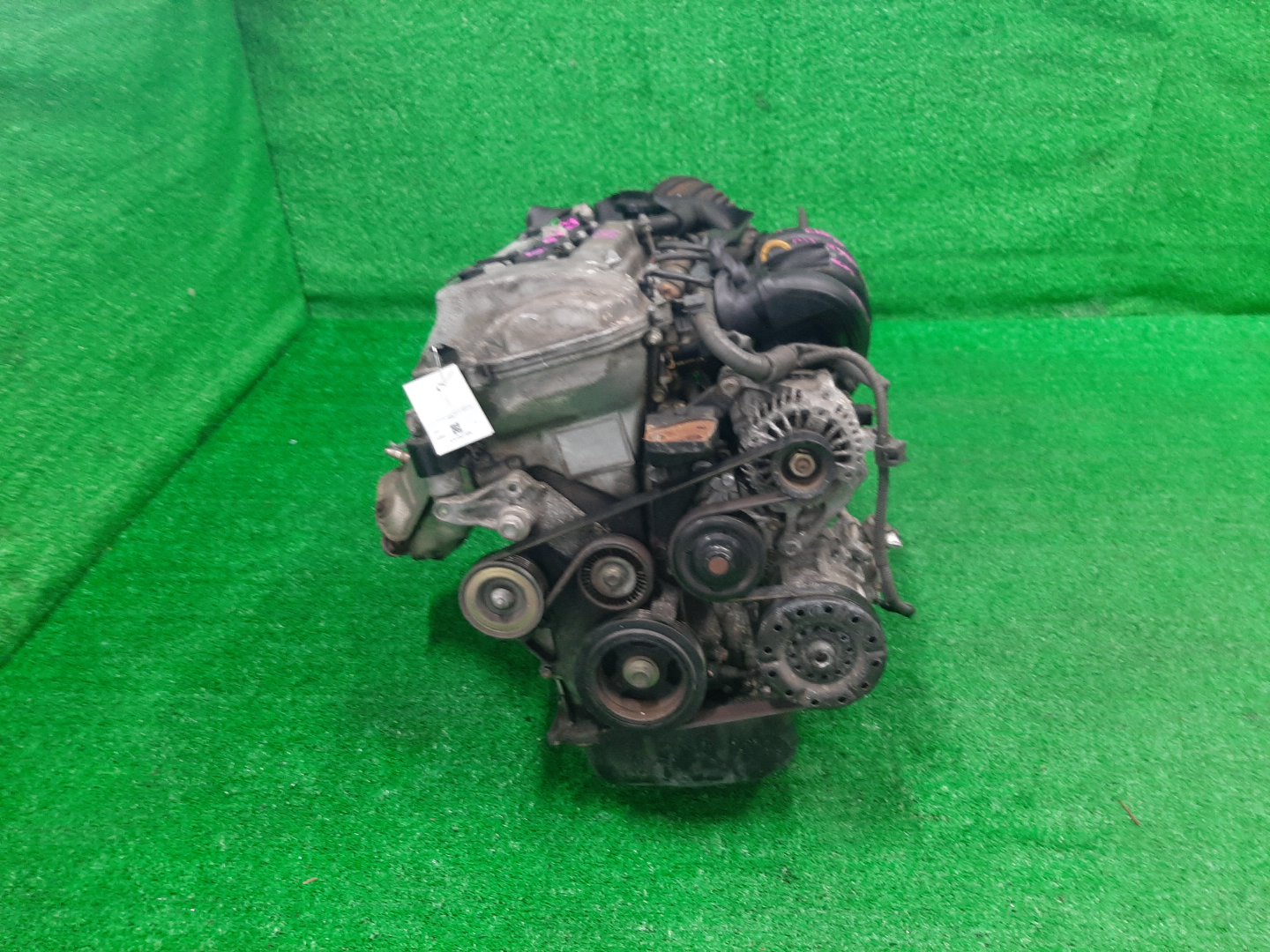 Двигатель TOYOTA CALDINA, CELICA, COROLLA, PREMIO, COROLLA SPACIO, ISIS, WISH, ALLION, COROLLA FIELDER, ALLEX, COROLLA RUNX, WILL VS, FIELDER ZGE20W, ZZT240, ZZT241W, ZZT230, ZZE122, ZNM10, ZNM10W, ZNM10G, ZNE10, ZNE10G, ZZE127 1ZZ-FE MEX 2 ракурс