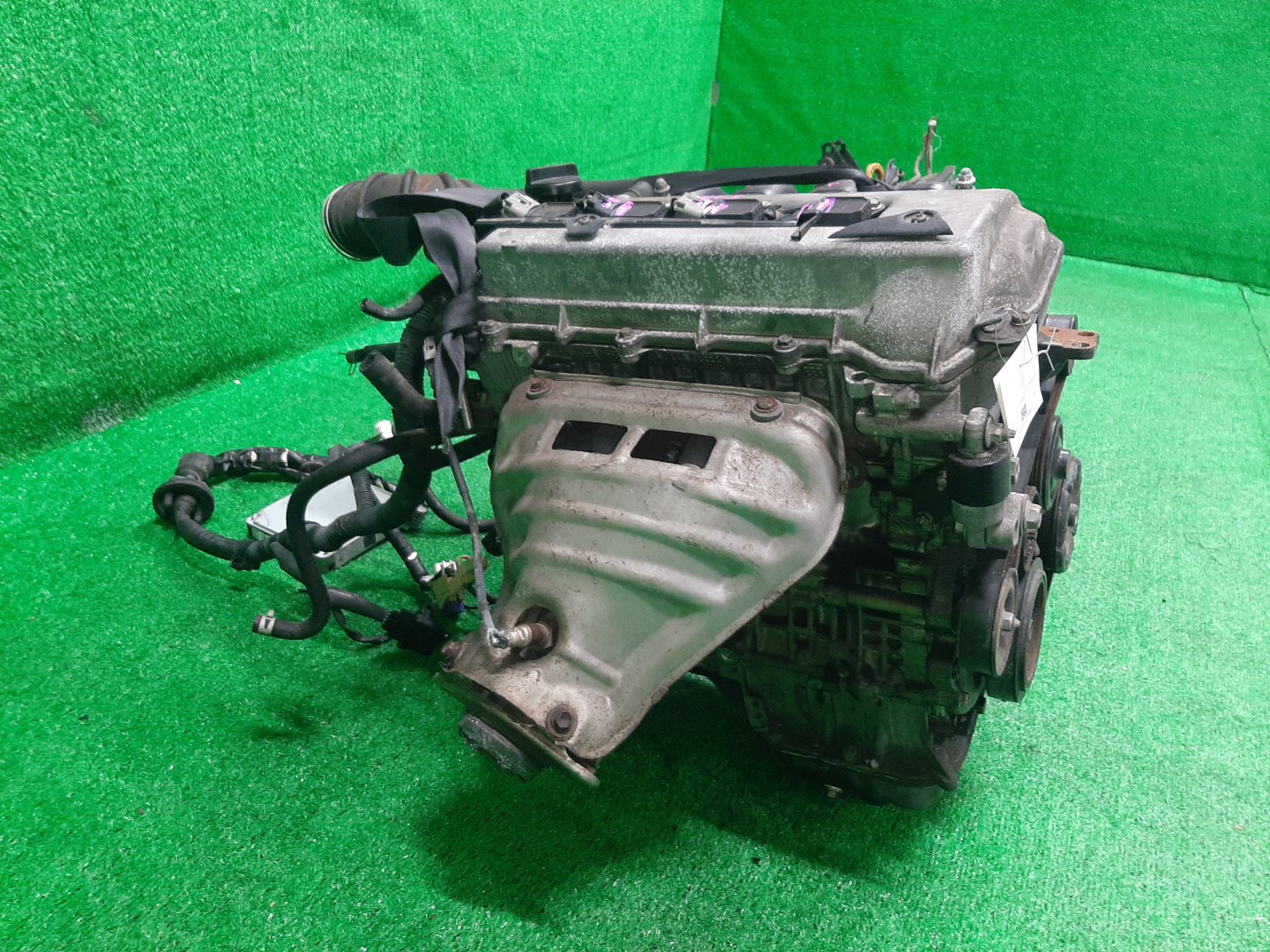Двигатель TOYOTA CALDINA, CELICA, COROLLA, PREMIO, COROLLA SPACIO, ISIS, WISH, ALLION, COROLLA FIELDER, ALLEX, COROLLA RUNX, WILL VS, FIELDER ZGE20W, ZZT240, ZZT241W, ZZT230, ZZE122, ZNM10, ZNM10W, ZNM10G, ZNE10, ZNE10G, ZZE127 1ZZ-FE MEX 3 ракурс