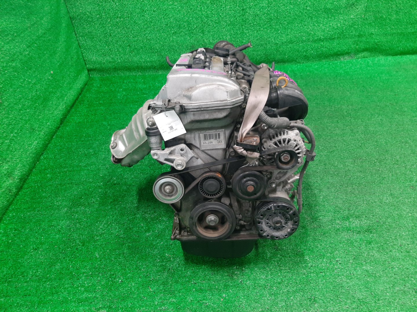 Двигатель TOYOTA CALDINA, CELICA, COROLLA, PREMIO, COROLLA SPACIO, ISIS, WISH, ALLION, COROLLA FIELDER, ALLEX, COROLLA RUNX, WILL VS, FIELDER ZGE20W, ZZT240, ZZT241W, ZZT230, ZZE122, ZNM10, ZNM10W, ZNM10G, ZNE10, ZNE10G, ZZE127 1ZZ-FE MEX 2 ракурс