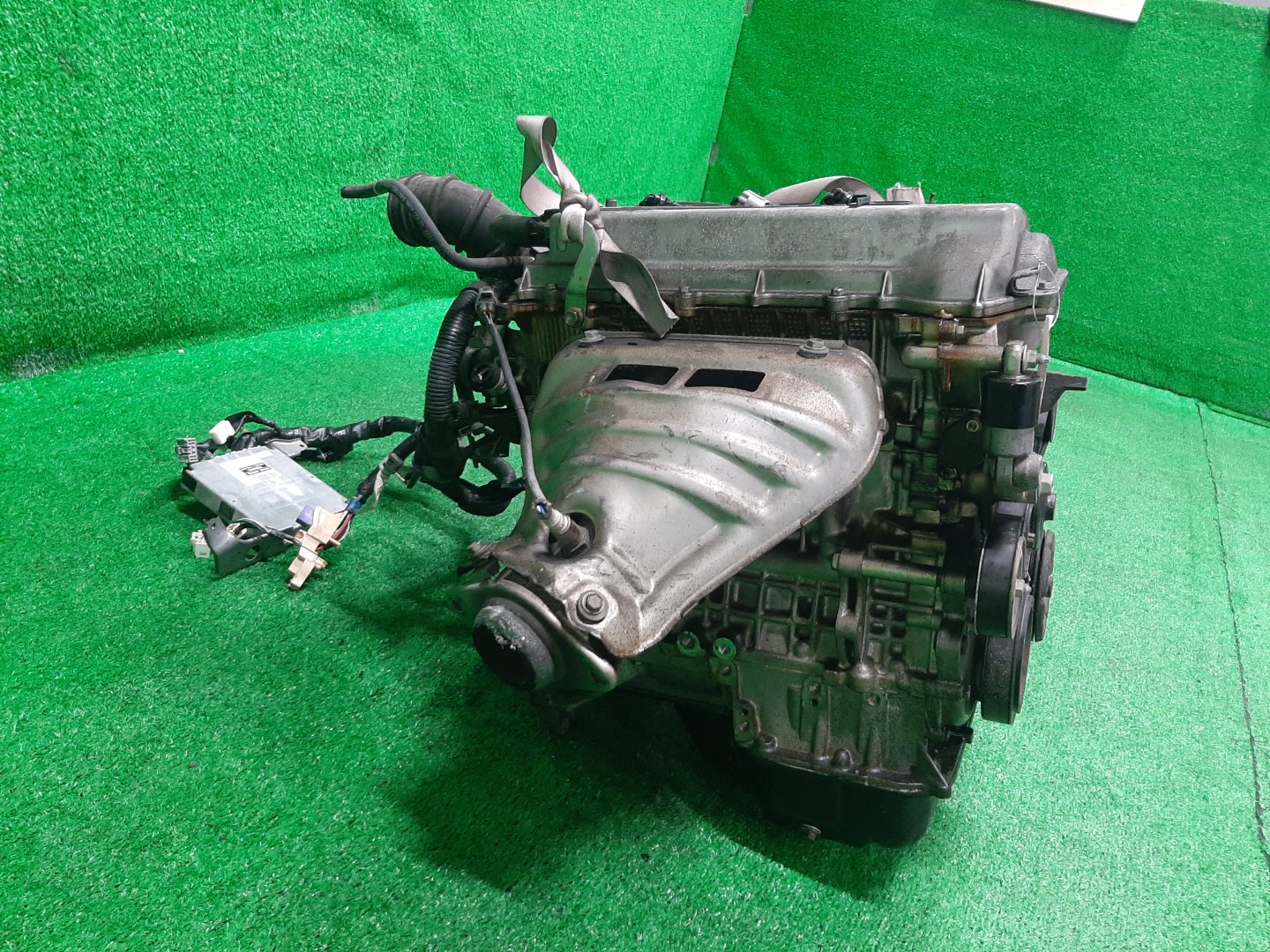 Двигатель TOYOTA CALDINA, CELICA, COROLLA, PREMIO, COROLLA SPACIO, ISIS, WISH, ALLION, COROLLA FIELDER, ALLEX, COROLLA RUNX, WILL VS, FIELDER ZGE20W, ZZT240, ZZT241W, ZZT230, ZZE122, ZNM10, ZNM10W, ZNM10G, ZNE10, ZNE10G, ZZE127 1ZZ-FE MEX 3 ракурс