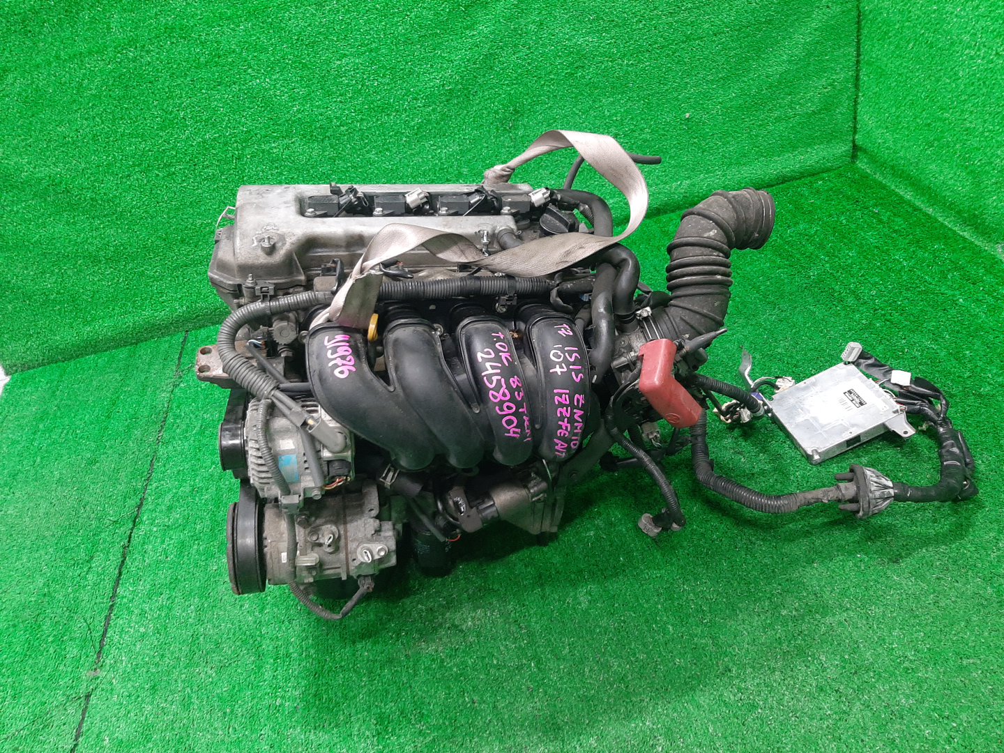 Двигатель TOYOTA CALDINA, CELICA, COROLLA, PREMIO, COROLLA SPACIO, ISIS, WISH, ALLION, COROLLA FIELDER, ALLEX, COROLLA RUNX, WILL VS, FIELDER ZGE20W, ZZT240, ZZT241W, ZZT230, ZZE122, ZNM10, ZNM10W, ZNM10G, ZNE10, ZNE10G, ZZE127 1ZZ-FE MEX 4 ракурс