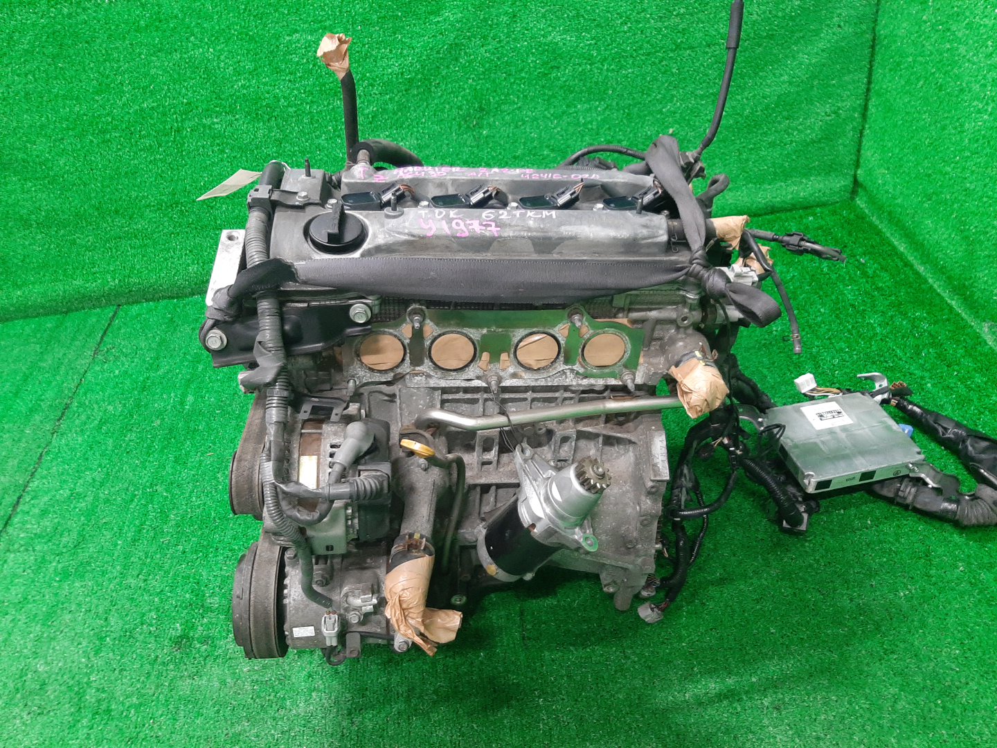 Двигатель TOYOTA HARRIER ACU30W 2AZ-FE MEX 4 ракурс