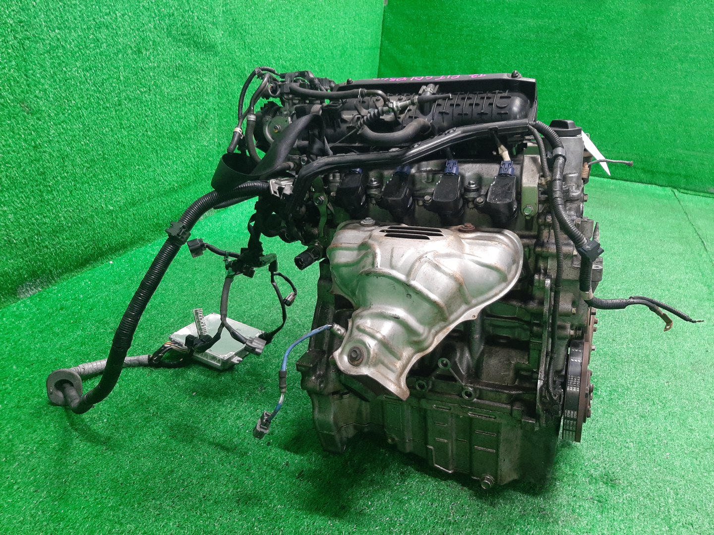 Двигатель HONDA FIT GD3, GD4 L15A VTEC 3 ракурс