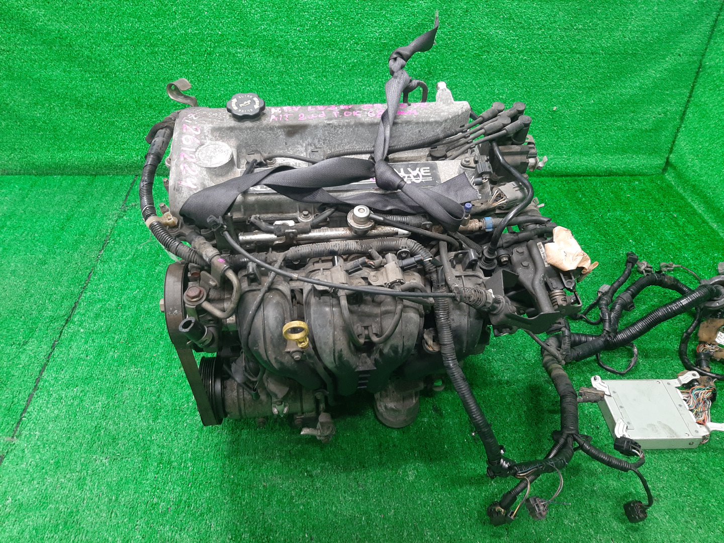Двигатель MAZDA MPV LW3W L3-DE SILVER 4 ракурс