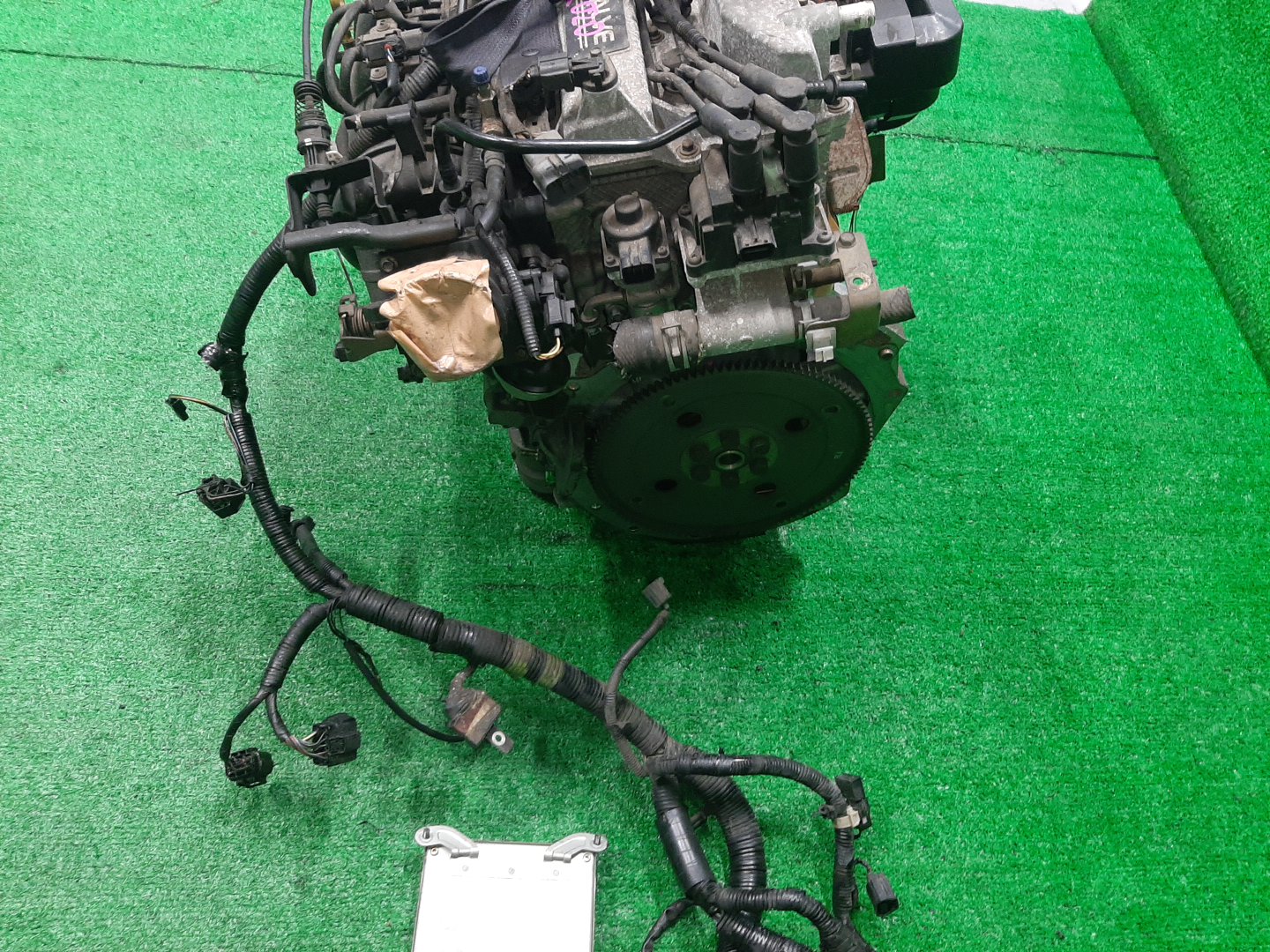 Двигатель MAZDA MPV LW3W L3-DE SILVER 5 ракурс