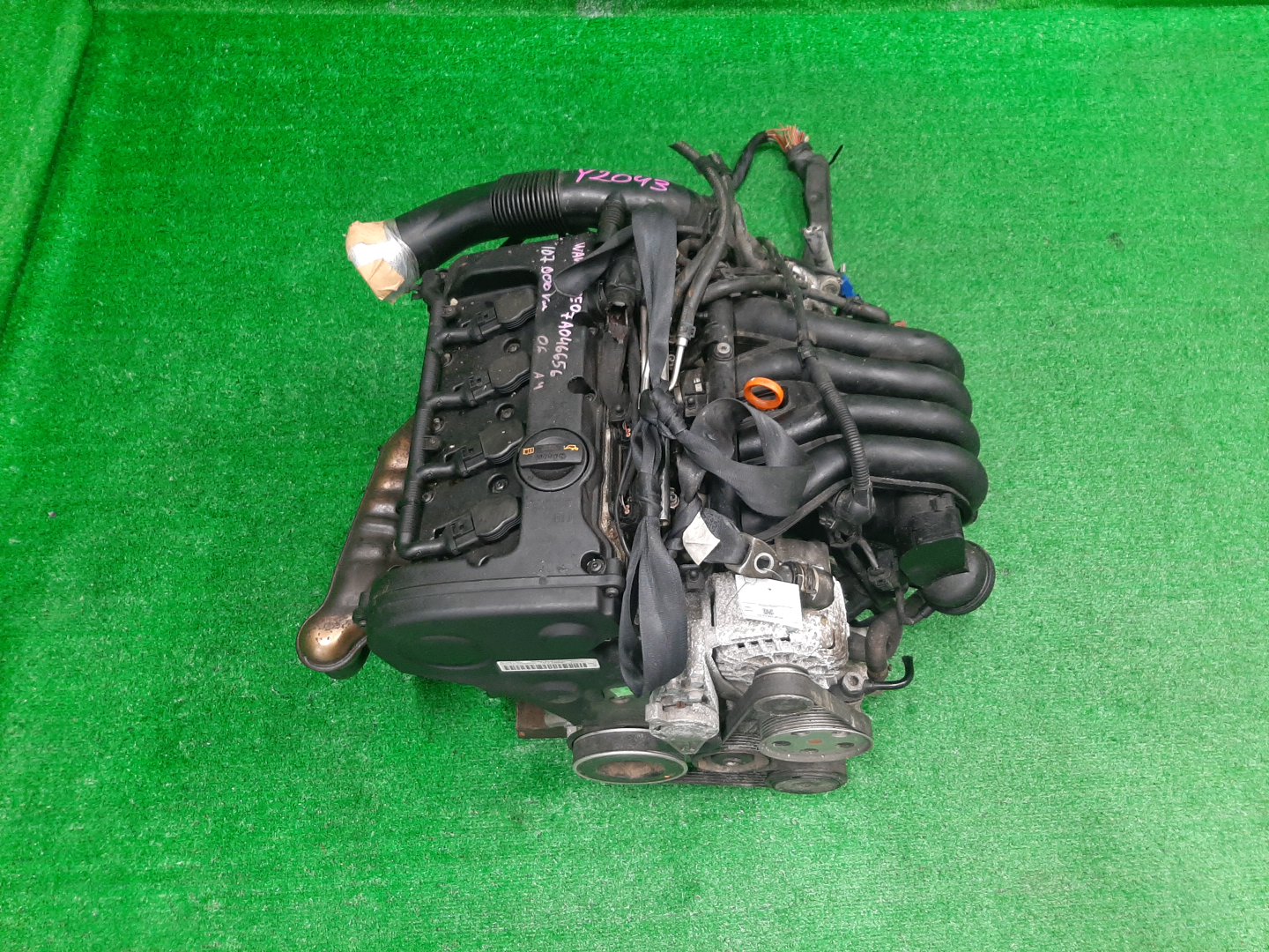 Двигатель AUDI A4 8ED, 8EALT, 8E, 8E5, 8EC, B7 ALT BLACK 1 ракурс Двигатель AUDI A4 8ED, 8EALT, 8E, 8E5, 8EC, B7 ALT BLACK 1 ракурс