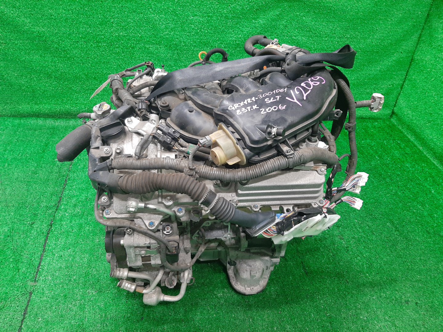 Двигатель TOYOTA MARK X GRX121 3GR-FSE 0157620 4 ракурс