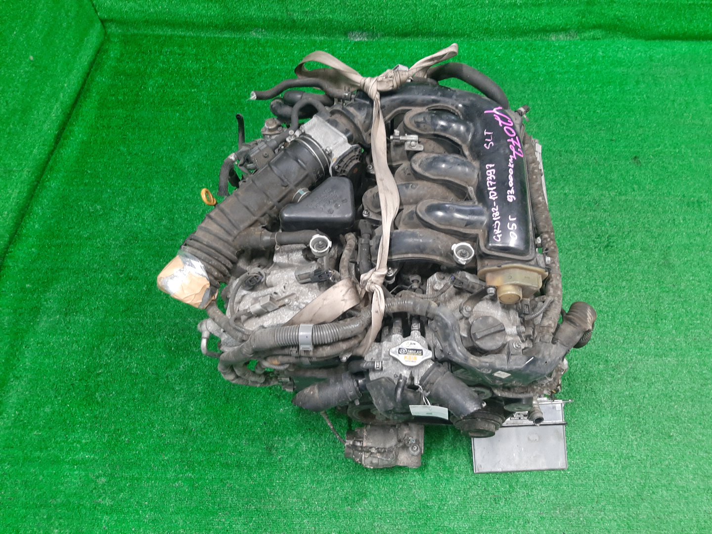 Двигатель TOYOTA CROWN GRS182 3GR-FSE 0131393 1 ракурс