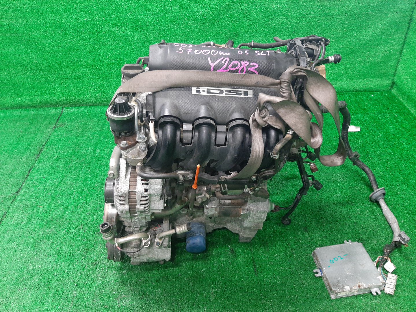 Двигатель HONDA FIT ARIA, FIT GD6, GD7, GD2, GD1 L13A I-DSI 4 ракурс