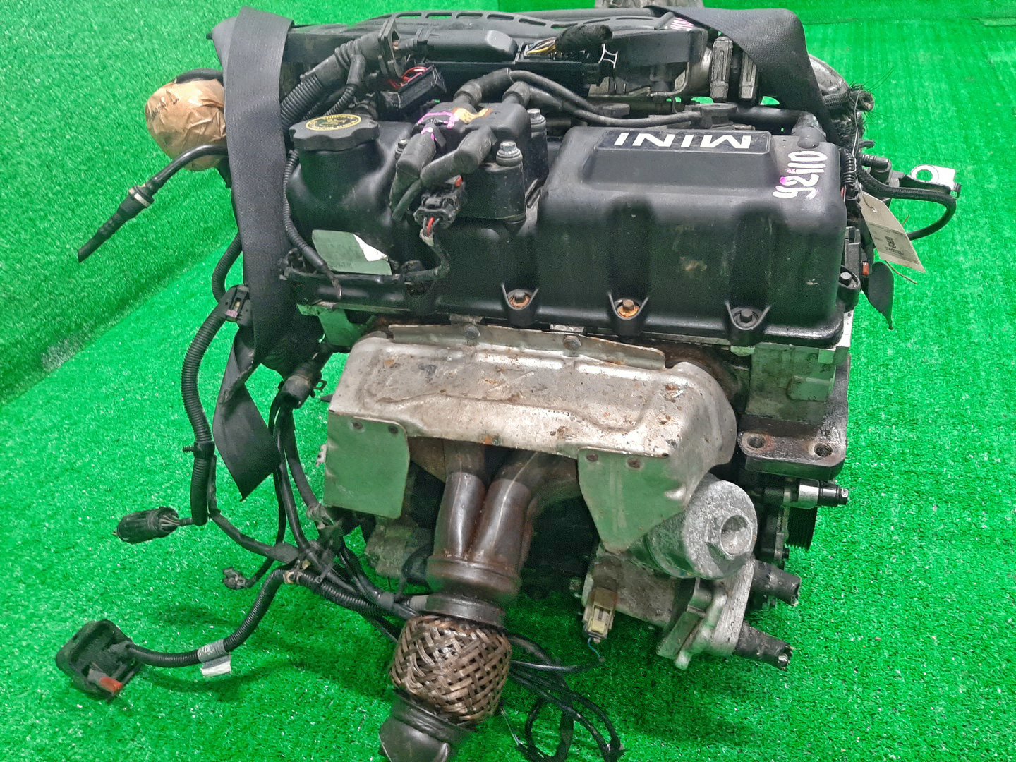 Двигатель MINI CABRIO, HATCH R53, R52, R50 W11B16A, W11B16AA D678S273 3 ракурс Двигатель MINI CABRIO, HATCH R53, R52, R50 W11B16A, W11B16AA D678S273 3 ракурс