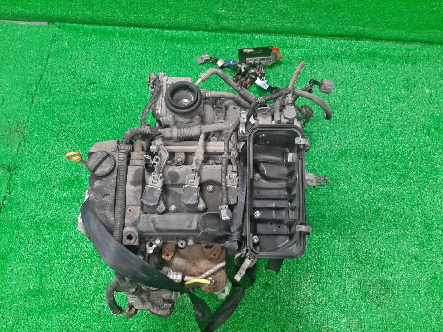 Двигатель TOYOTA PASSO, BOON KGC30, KGC35, M600S, M610S 1KR-FE 1MOD 1 ракурс