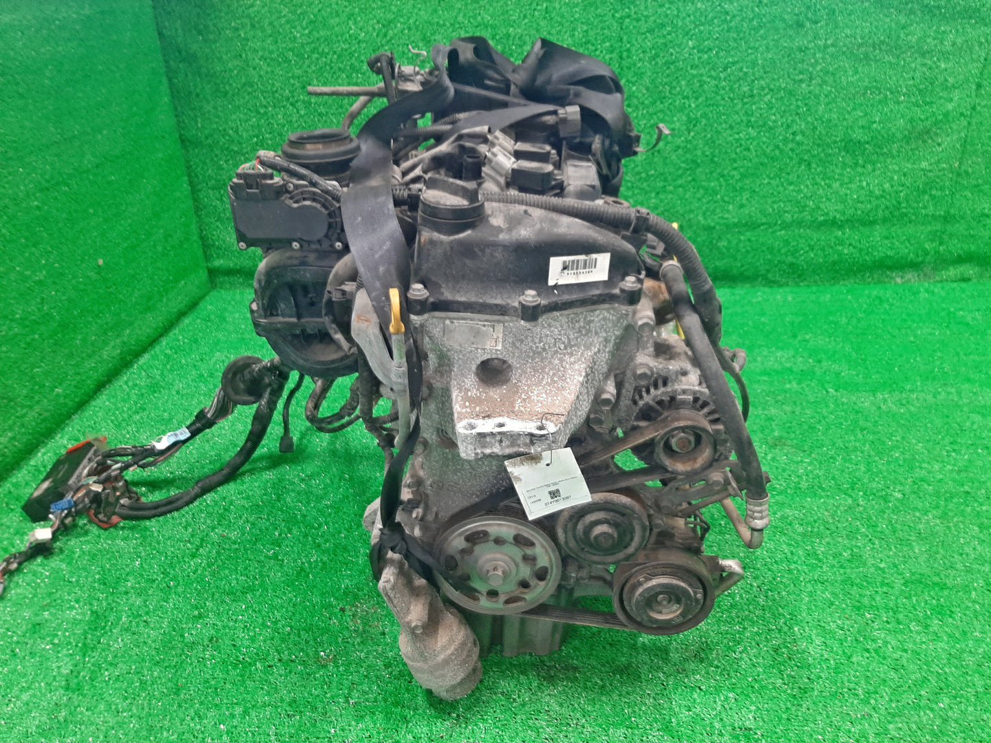Двигатель TOYOTA PASSO, BOON KGC30, KGC35, M600S, M610S 1KR-FE 1MOD 2 ракурс