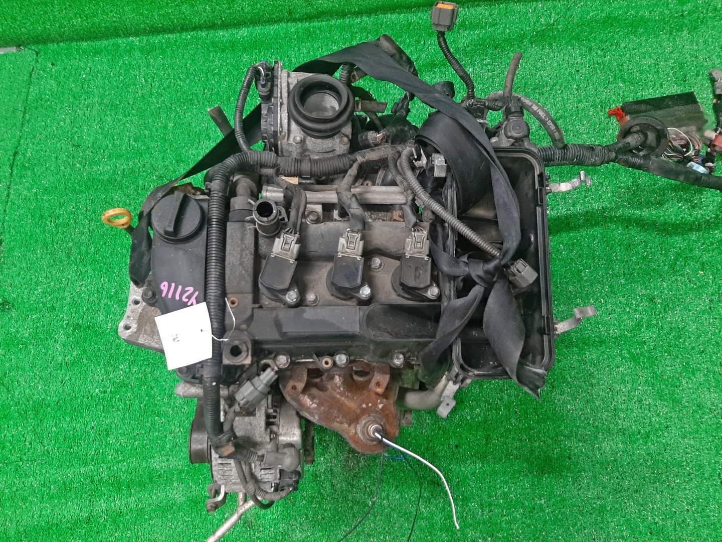 Двигатель TOYOTA PASSO, BOON KGC30, KGC35, M600S, M610S 1KR-FE 1MOD 1 ракурс