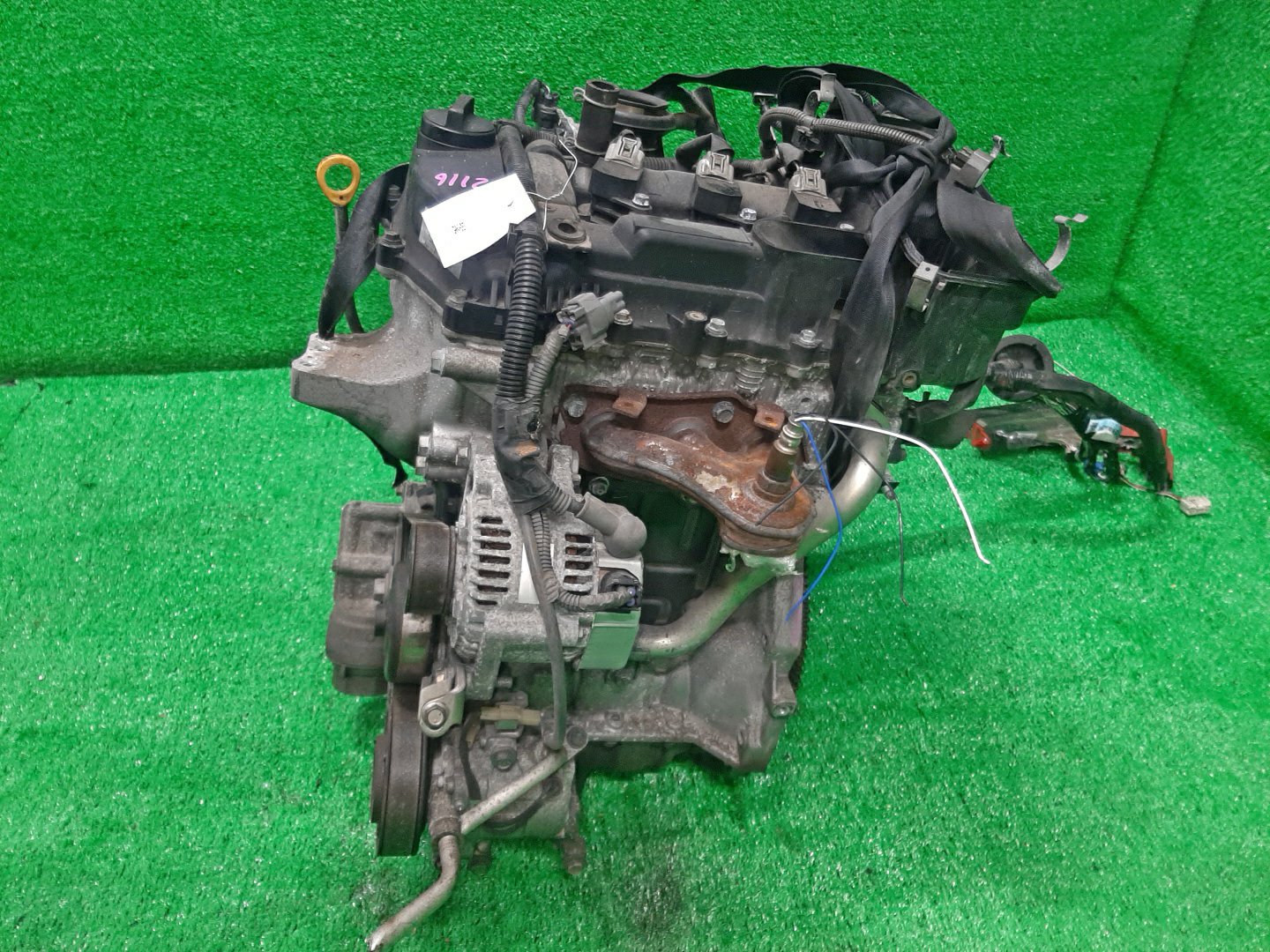 Двигатель TOYOTA PASSO, BOON KGC30, KGC35, M600S, M610S 1KR-FE 1MOD 4 ракурс