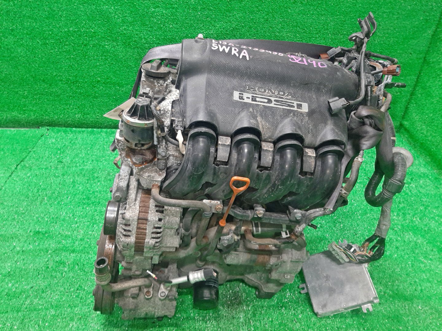 Двигатель HONDA FIT ARIA, FIT GD6, GD7, GD2, GD1 L13A I-DSI 4 ракурс