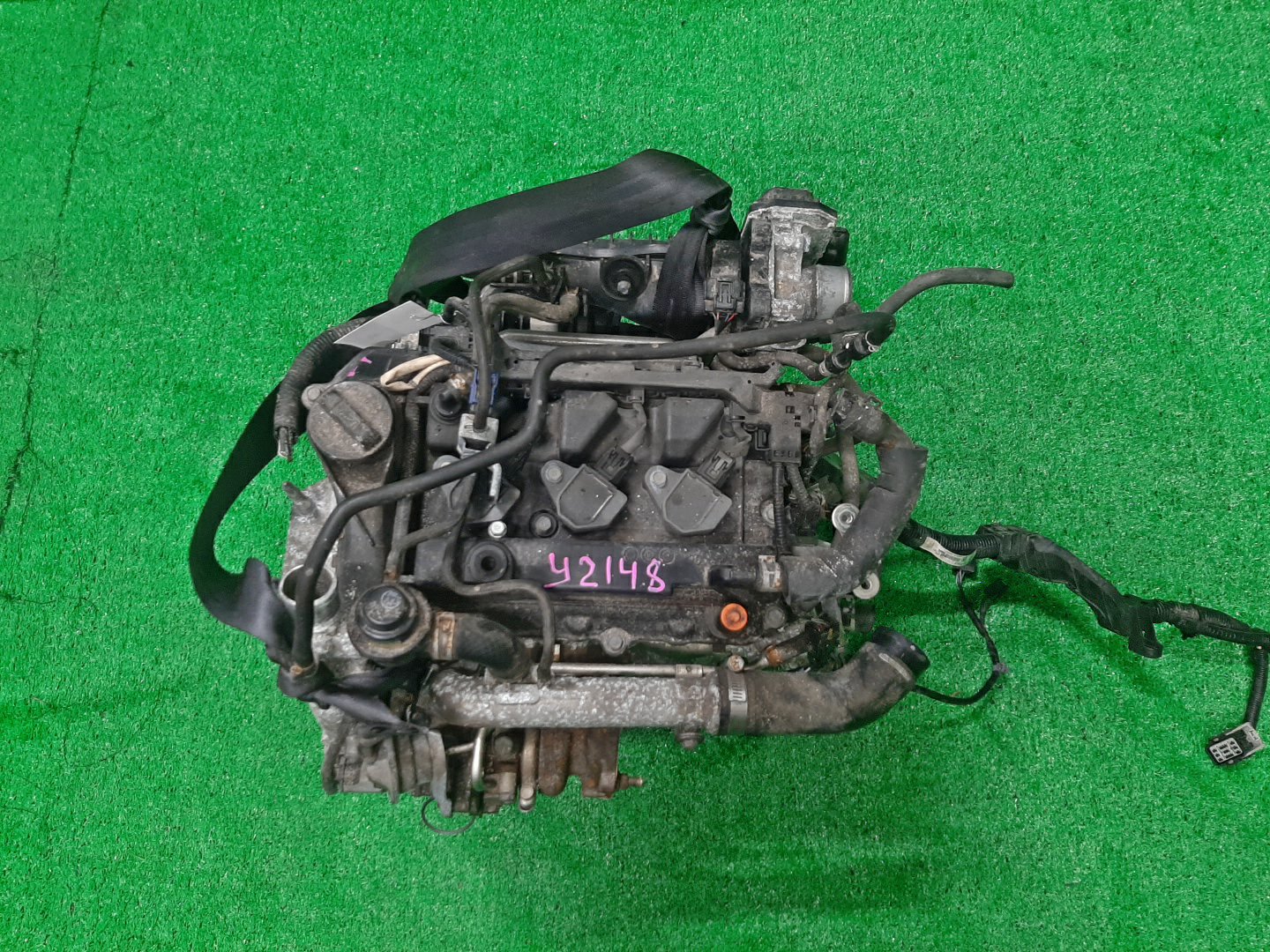 Двигатель HONDA N-BOX SLASH, N-BOX+, N-WGN, N-ONE, N-BOX JF2, JF1, JH1, JH2, JG2, JG1 S07A TURBO 1 ракурс