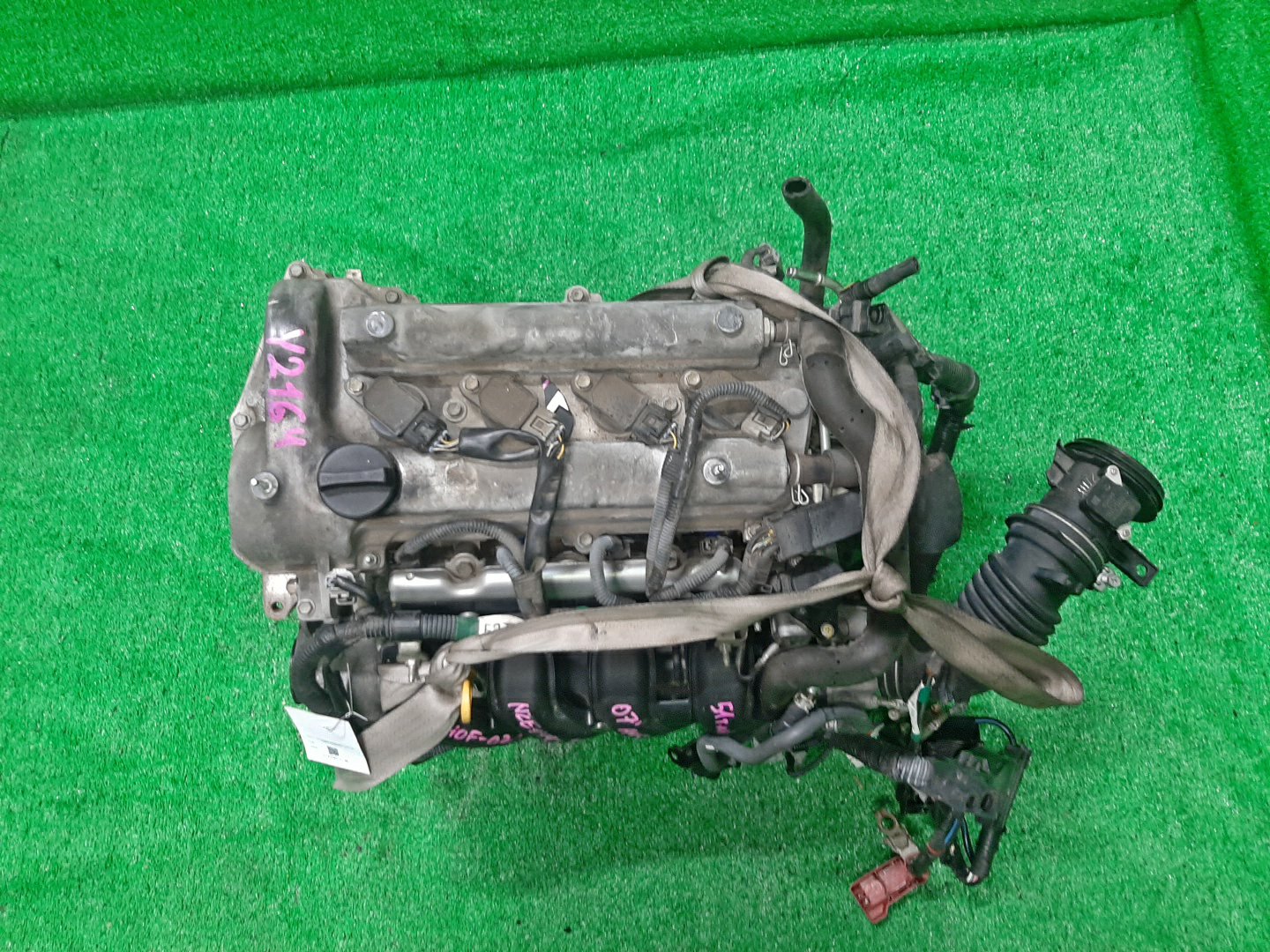 Двигатель TOYOTA AXIO, IST, VITZ, PROBOX, COROLLA FIELDER, RACTIS, AURIS, PORTE, SIENTA, SUCCEED, COROLLA RUMION, SPADE, TREZIA, COROLLA  AXIO NZE144, NCP110, NCP115, NCP91, NCP131, NCP160V, NCP165V, NZE144G, NZE164G, NZE161G, NZE141G, NCP120, NCP100