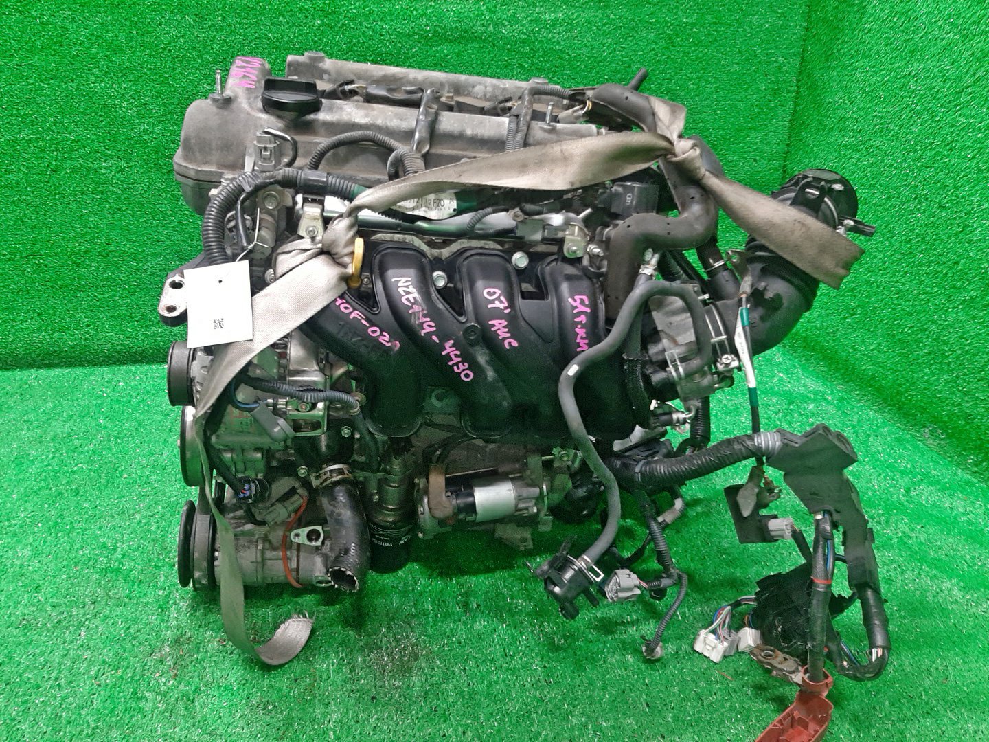 Двигатель TOYOTA AXIO, IST, VITZ, PROBOX, COROLLA FIELDER, RACTIS, AURIS, PORTE, SIENTA, SUCCEED, COROLLA RUMION, SPADE, TREZIA, COROLLA  AXIO NZE144, NCP110, NCP115, NCP91, NCP131, NCP160V, NCP165V, NZE144G, NZE164G, NZE161G, NZE141G, NCP120, NCP100