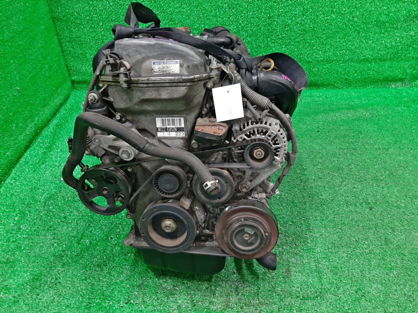 Двигатель TOYOTA VOLTZ ZZE136 1ZZ-FE MEX 2 ракурс