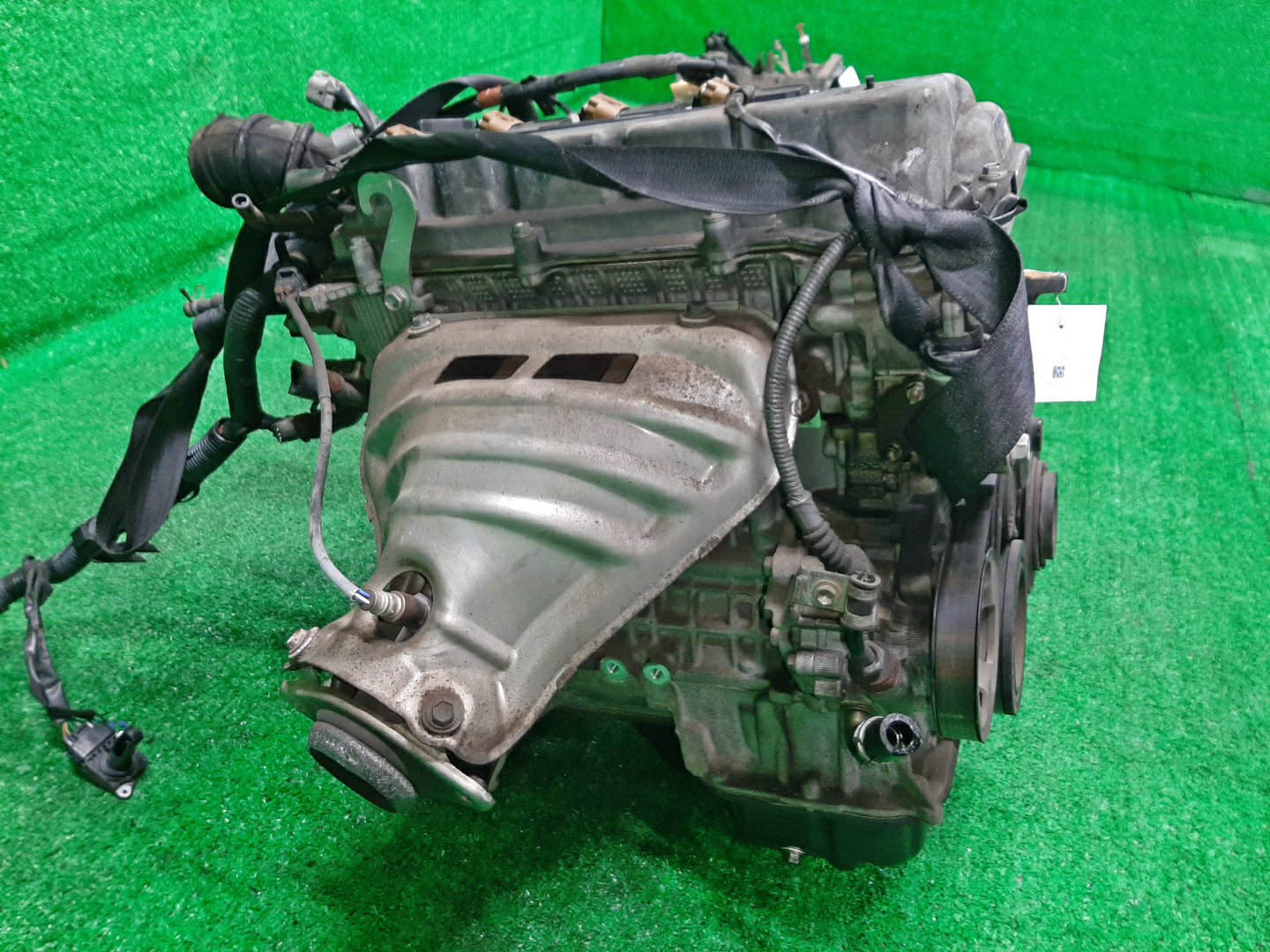 Двигатель TOYOTA VOLTZ ZZE136 1ZZ-FE MEX 3 ракурс