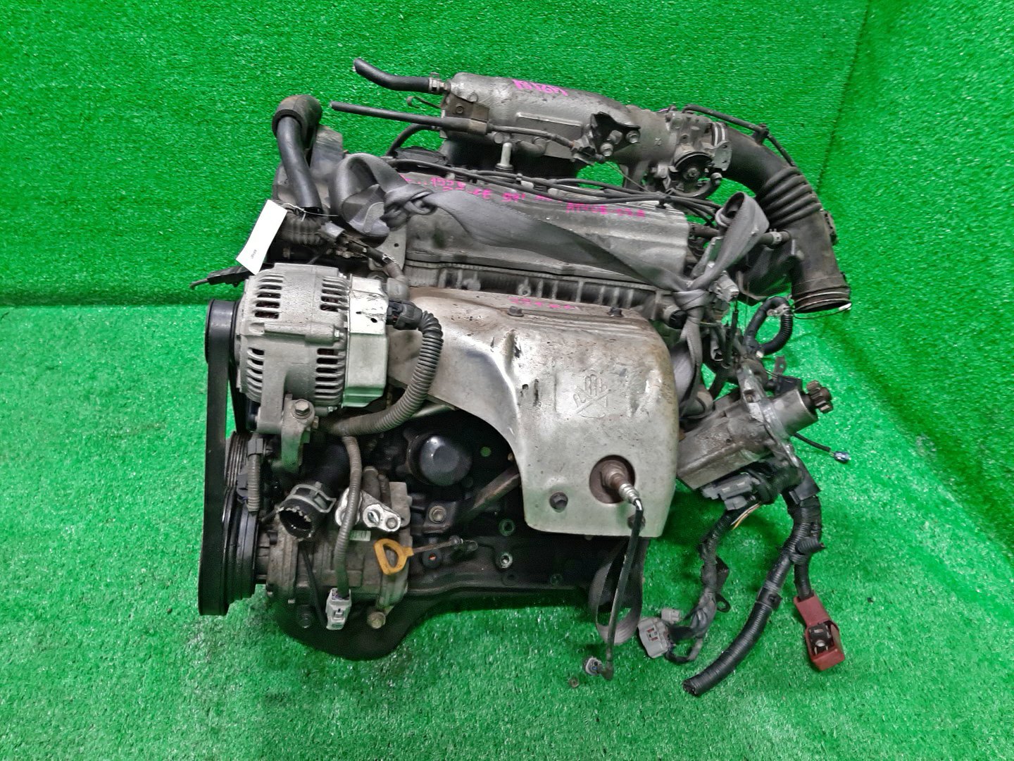 Двигатель TOYOTA CALDINA, CAMRY, CELICA, CORONA, CORONA EXIV, VISTA, CURREN, CARINA ED, CORONA PREMIO ST210G, ST191G, ST210, SV41, SV32, SV42, ST203, ST202, ST191, SV33, ST206, ST207 3S-FE KAT 4 ракурс