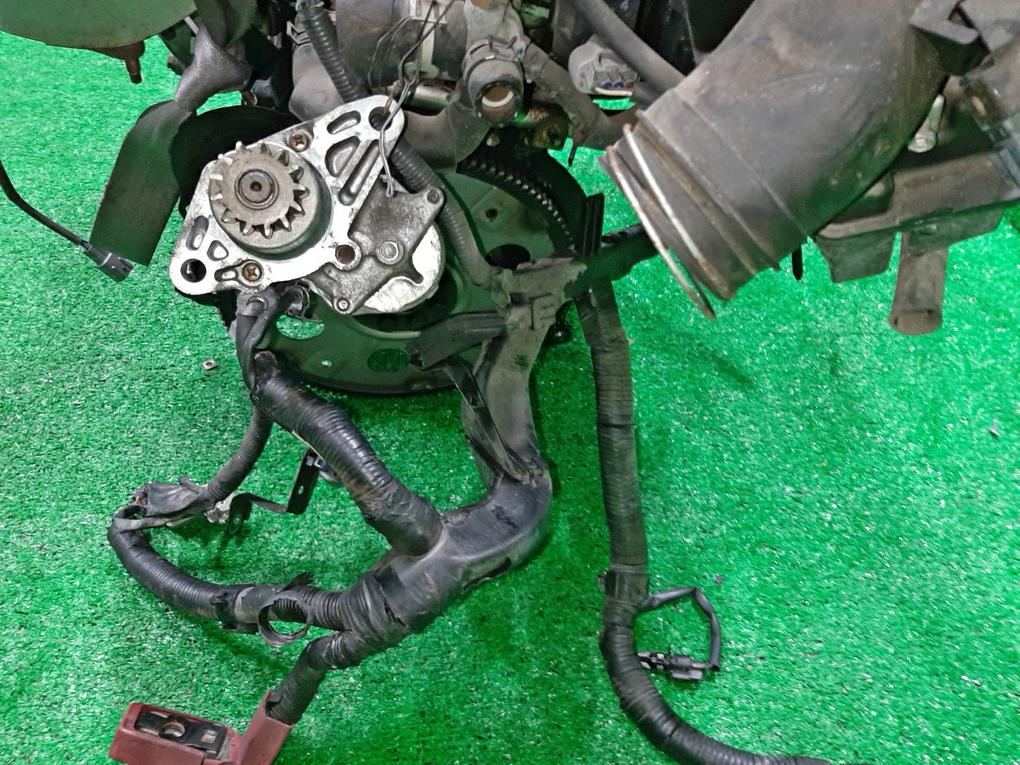 Двигатель TOYOTA CALDINA, CAMRY, CELICA, CORONA, CORONA EXIV, VISTA, CURREN, CARINA ED, CORONA PREMIO ST210G, ST191G, ST210, SV41, SV32, SV42, ST203, ST202, ST191, SV33, ST206, ST207 3S-FE KAT 5 ракурс