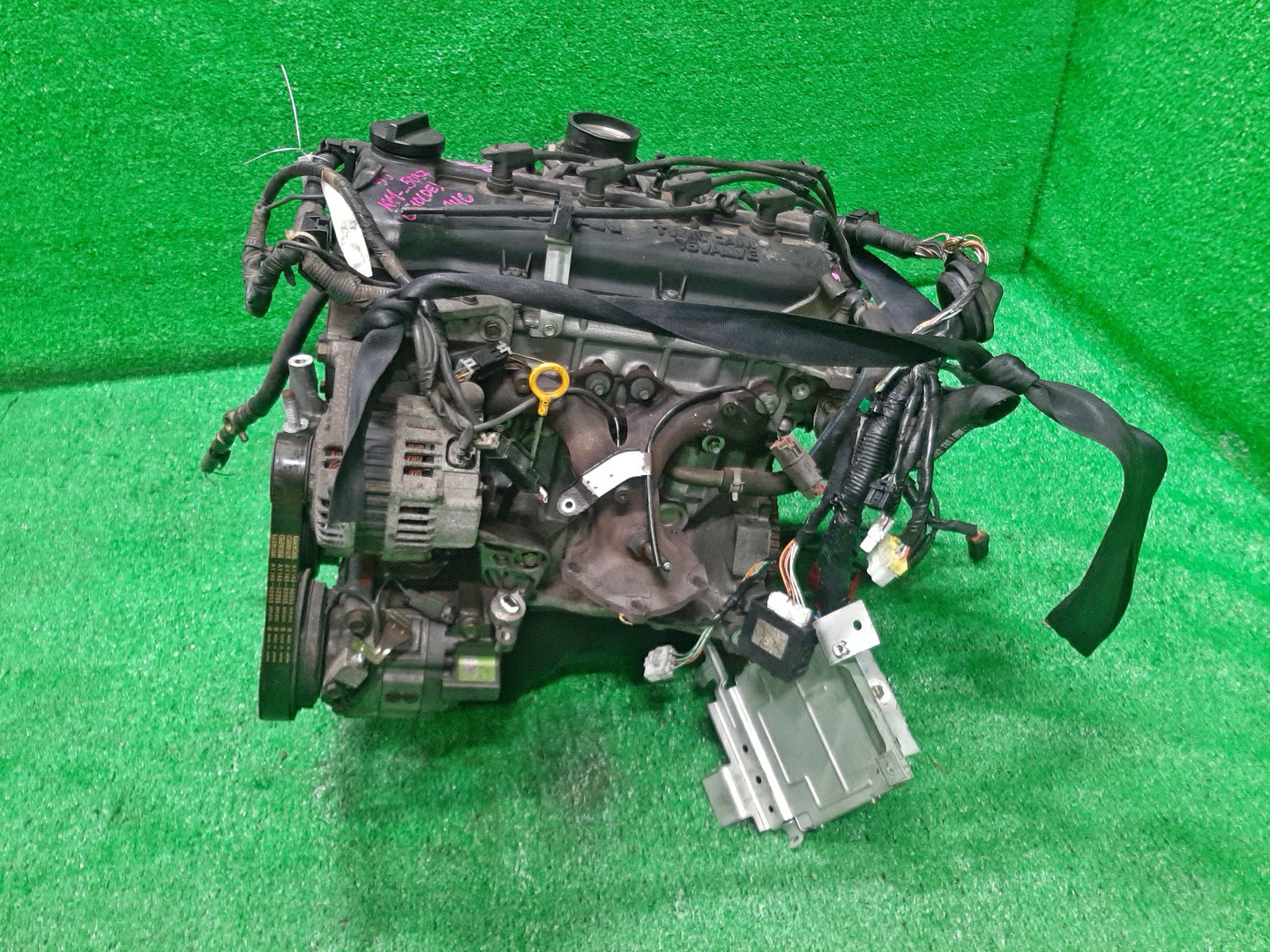 Двигатель NISSAN MARCH K11 CG10DE 336102B 4 ракурс