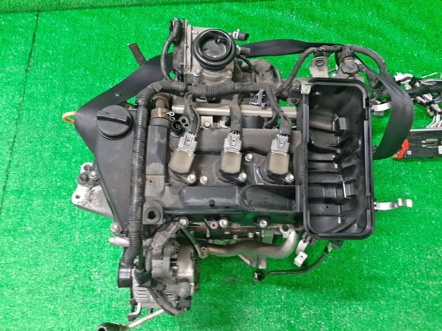 Двигатель DAIHATSU PASSO, BOON KGC30, KGC35, M600S, M610S 1KR-FE 1MOD 1 ракурс